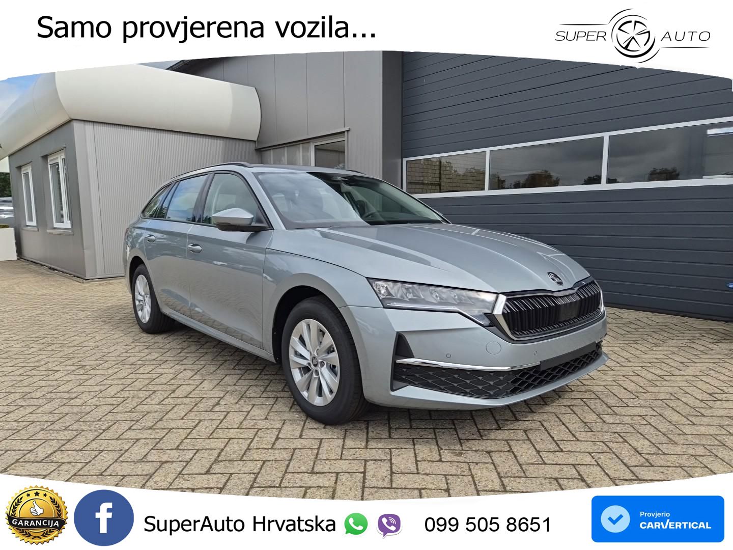 Škoda Octavia Combi 1.5 TSI (150 KS) DSG LED+GR SJED+ACC