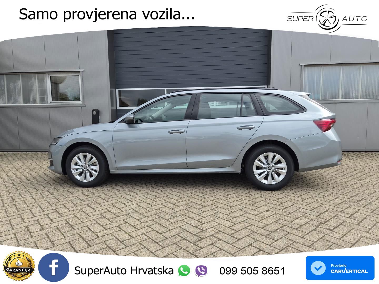 Škoda Octavia Combi 1.5 TSI (150 KS) DSG LED+GR SJED+ACC