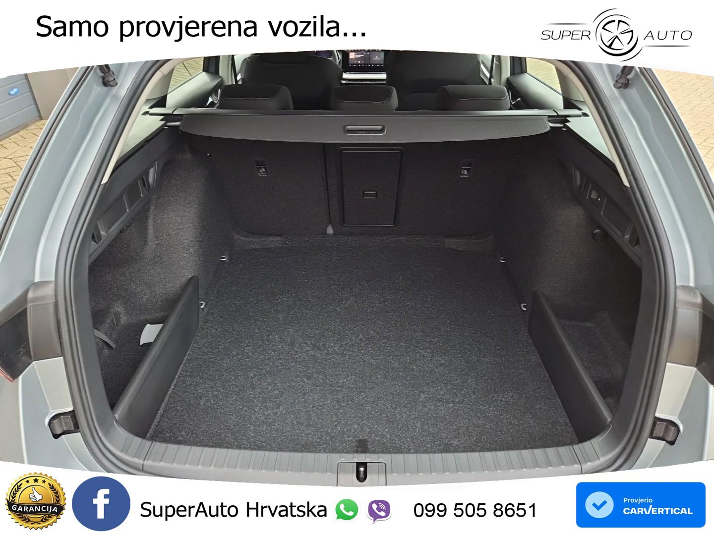 Škoda Octavia Combi 1.5 TSI (150 KS) DSG LED+GR SJED+ACC