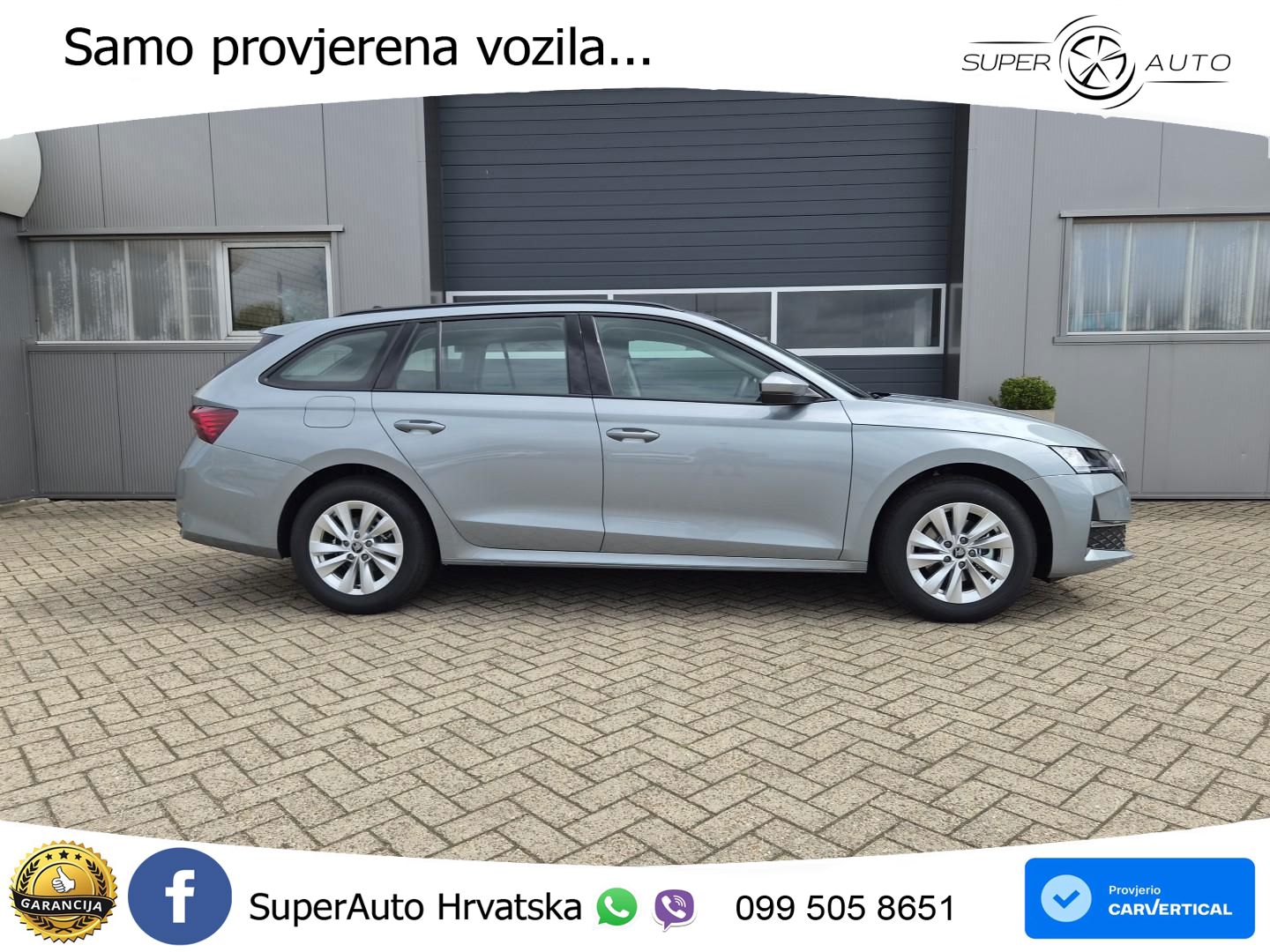 Škoda Octavia Combi 1.5 TSI (150 KS) DSG LED+GR SJED+ACC