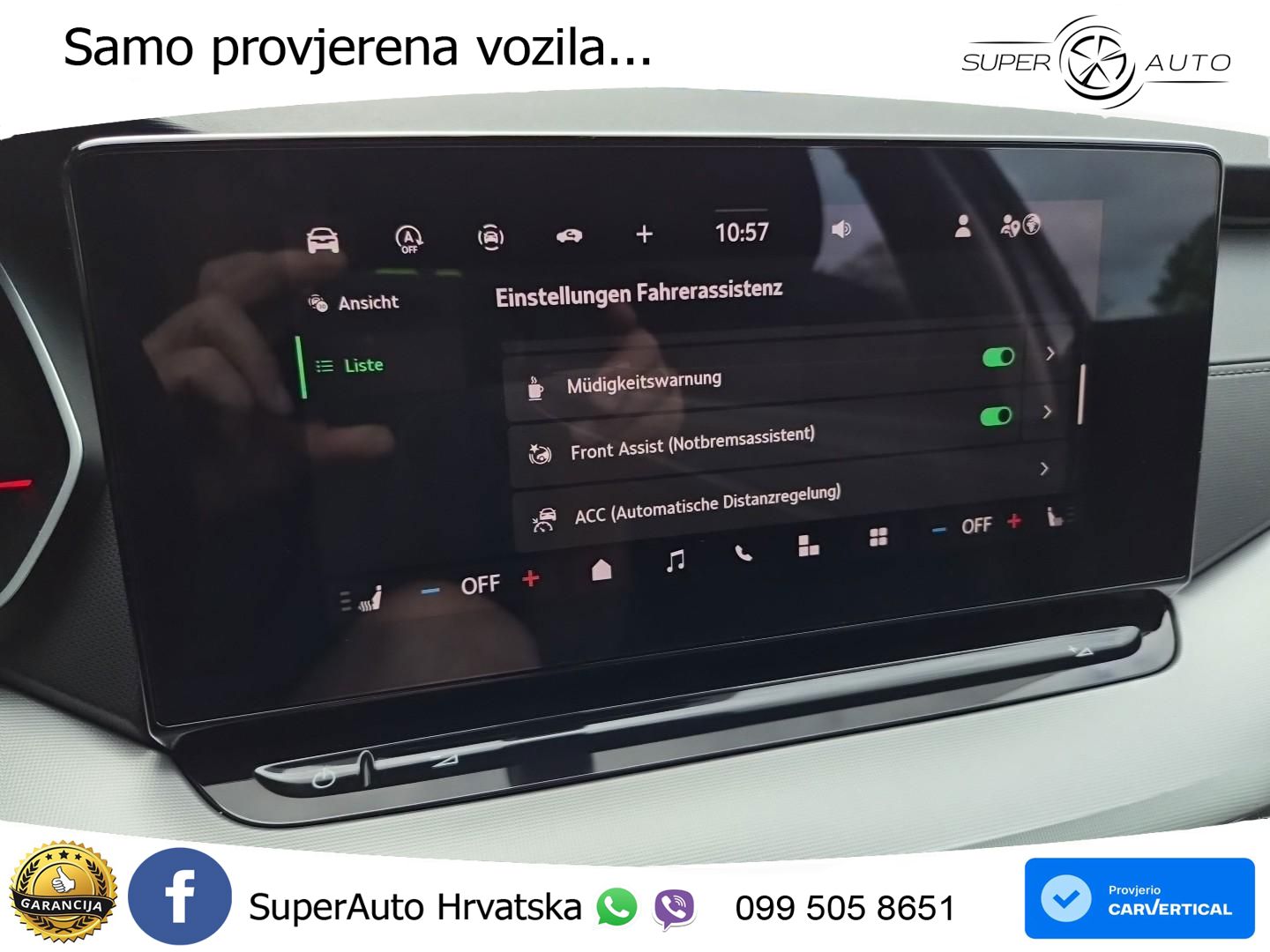 Škoda Octavia Combi 1.5 TSI (150 KS) DSG LED+GR SJED+ACC