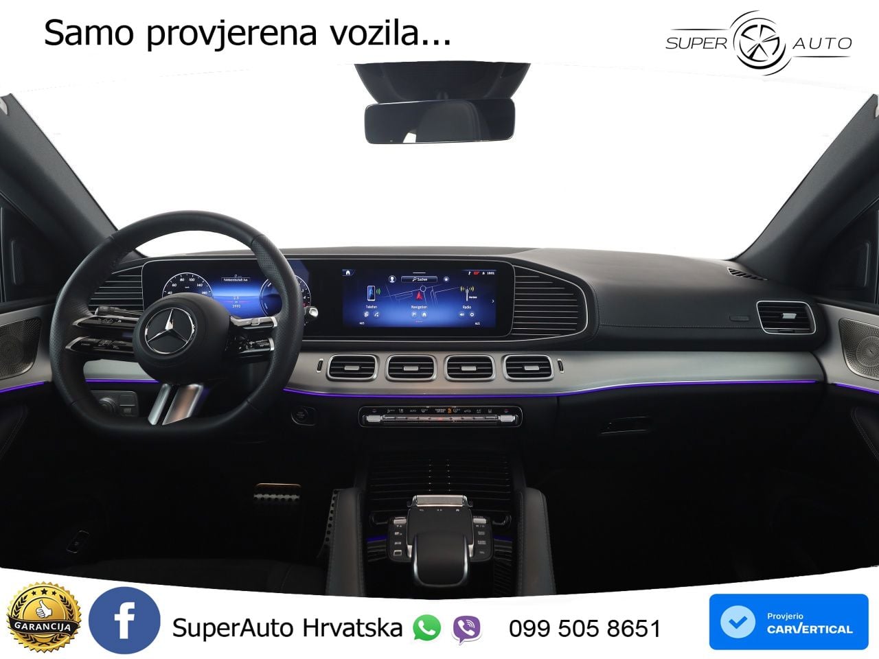 Mercedes GLE Coupe 350de (333 KS) 4MATIC 9G-TRONIC AMG ZRAČNI+ACC+GR SJED+360+PANO
