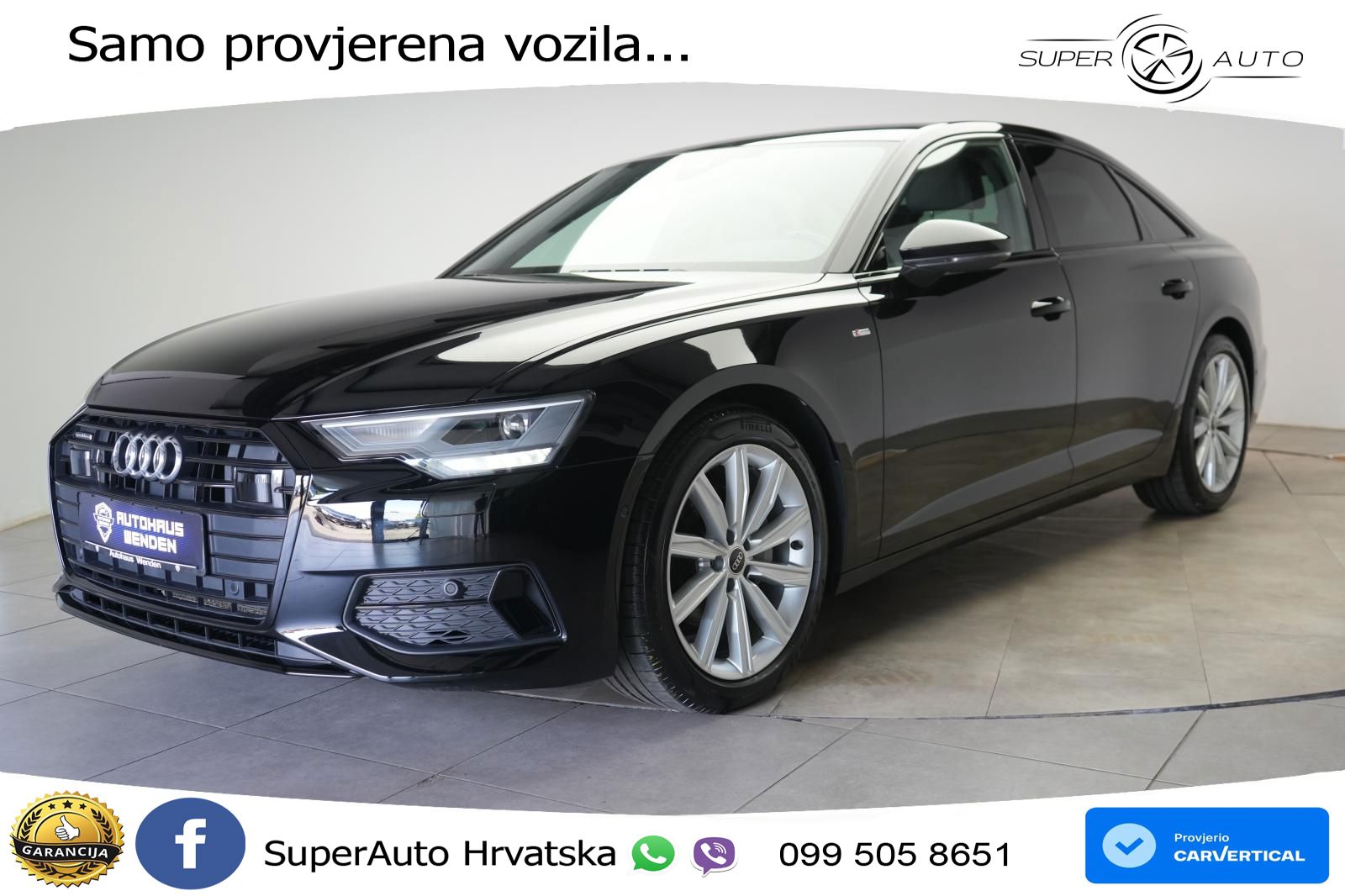 Audi A6 40 TDI (204 KS) quattro ultra S tronic S line LED+GR SJED+ACC