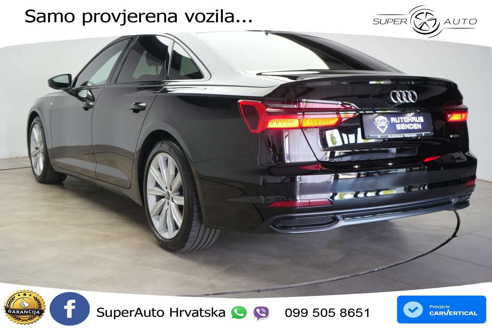 Audi A6 40 TDI (204 KS) quattro ultra S tronic S line LED+GR SJED+ACC
