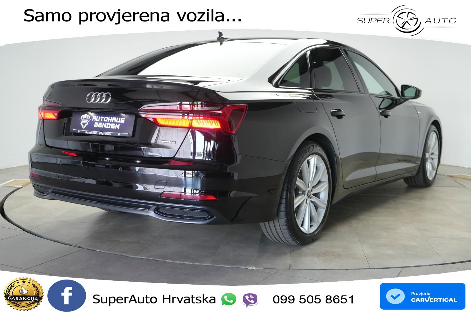 Audi A6 40 TDI (204 KS) quattro ultra S tronic S line LED+GR SJED+ACC