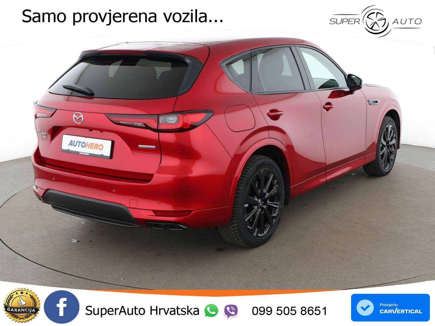 Mazda CX-60 2.5 e-Skyactiv (328 KS) AWD Automatic LED+GR SJED+ACC