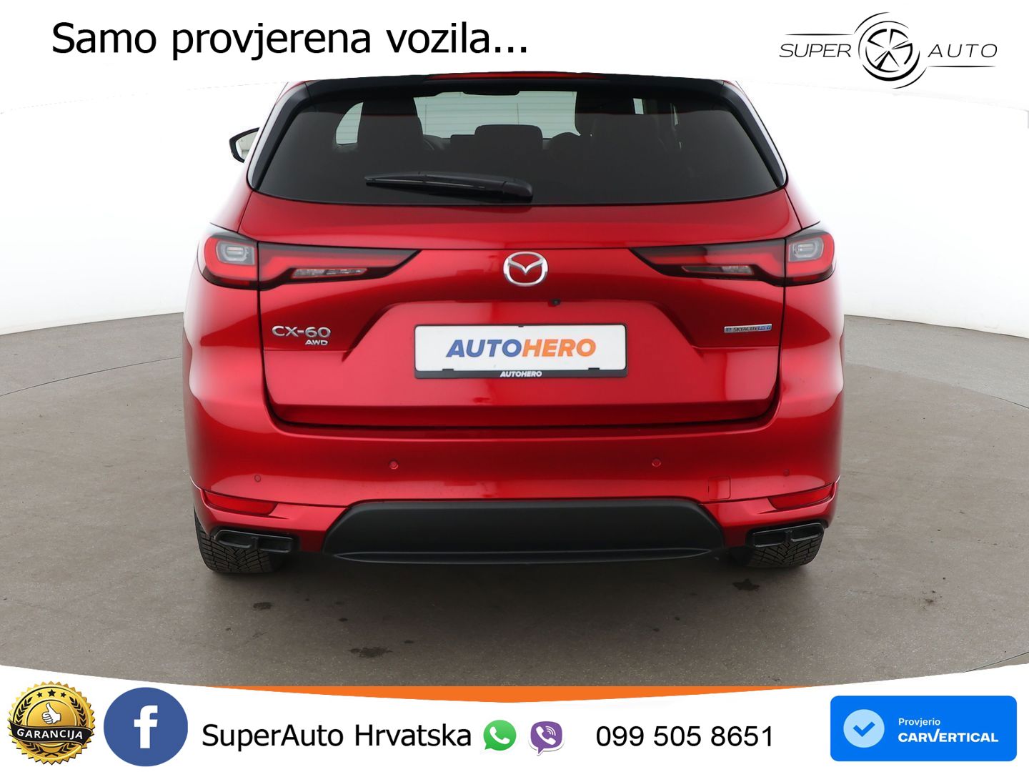 Mazda CX-60 2.5 e-Skyactiv (328 KS) AWD Automatic LED+GR SJED+ACC