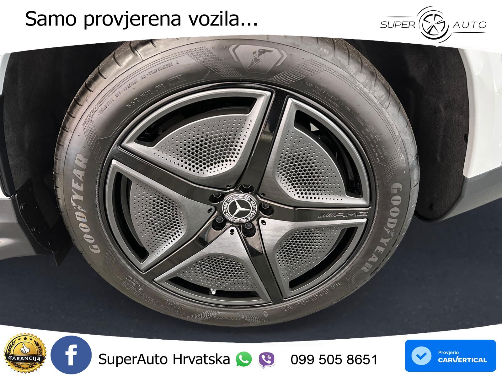 Mercedes EQE SUV 350+ 105 kWh (292 KS) AMG ZRAČNI+ACC+GR SJED+360