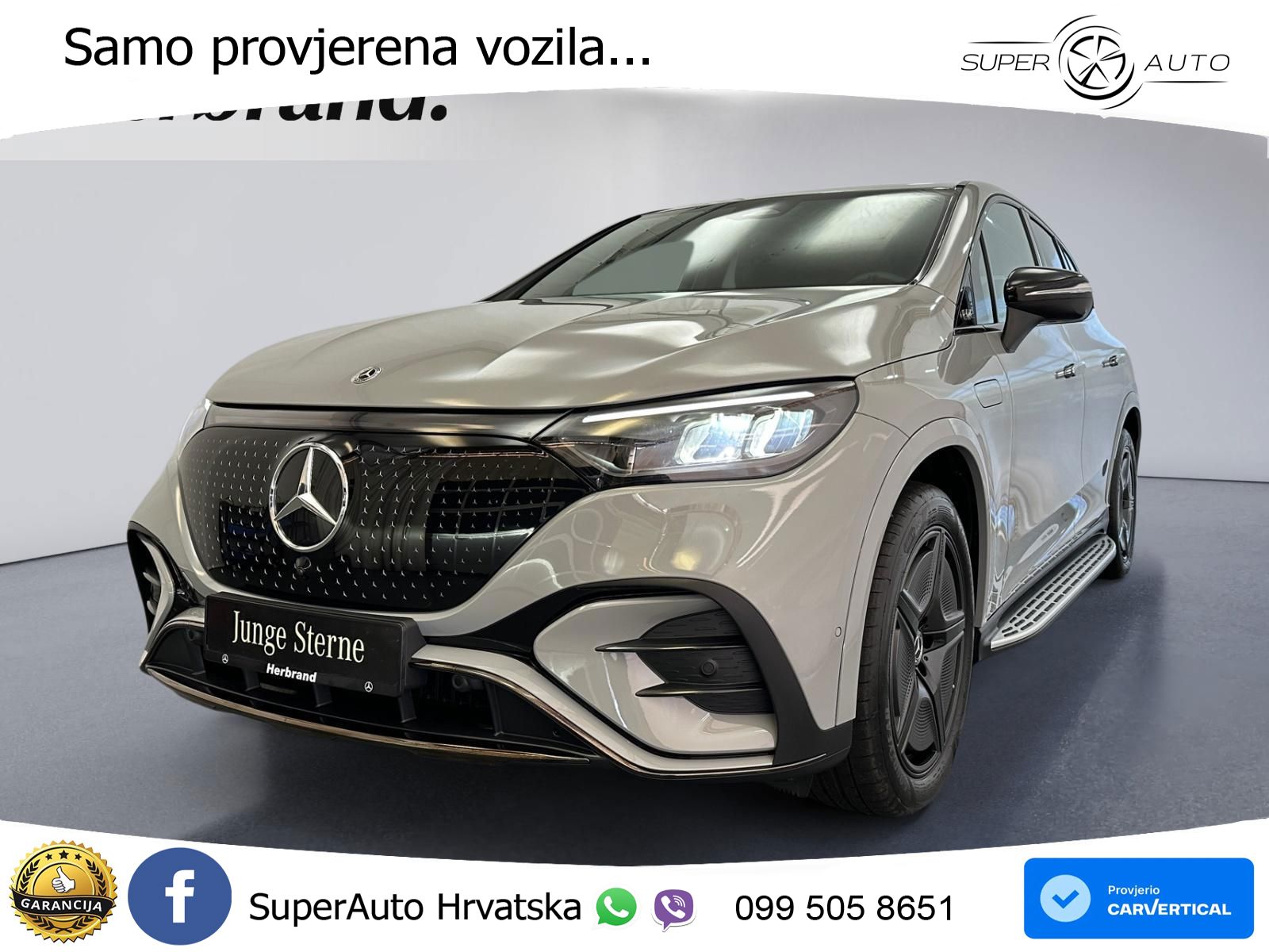 Mercedes EQE SUV 350+ 105 kWh (292 KS) AMG ZRAČNI+ACC+GR SJED+360