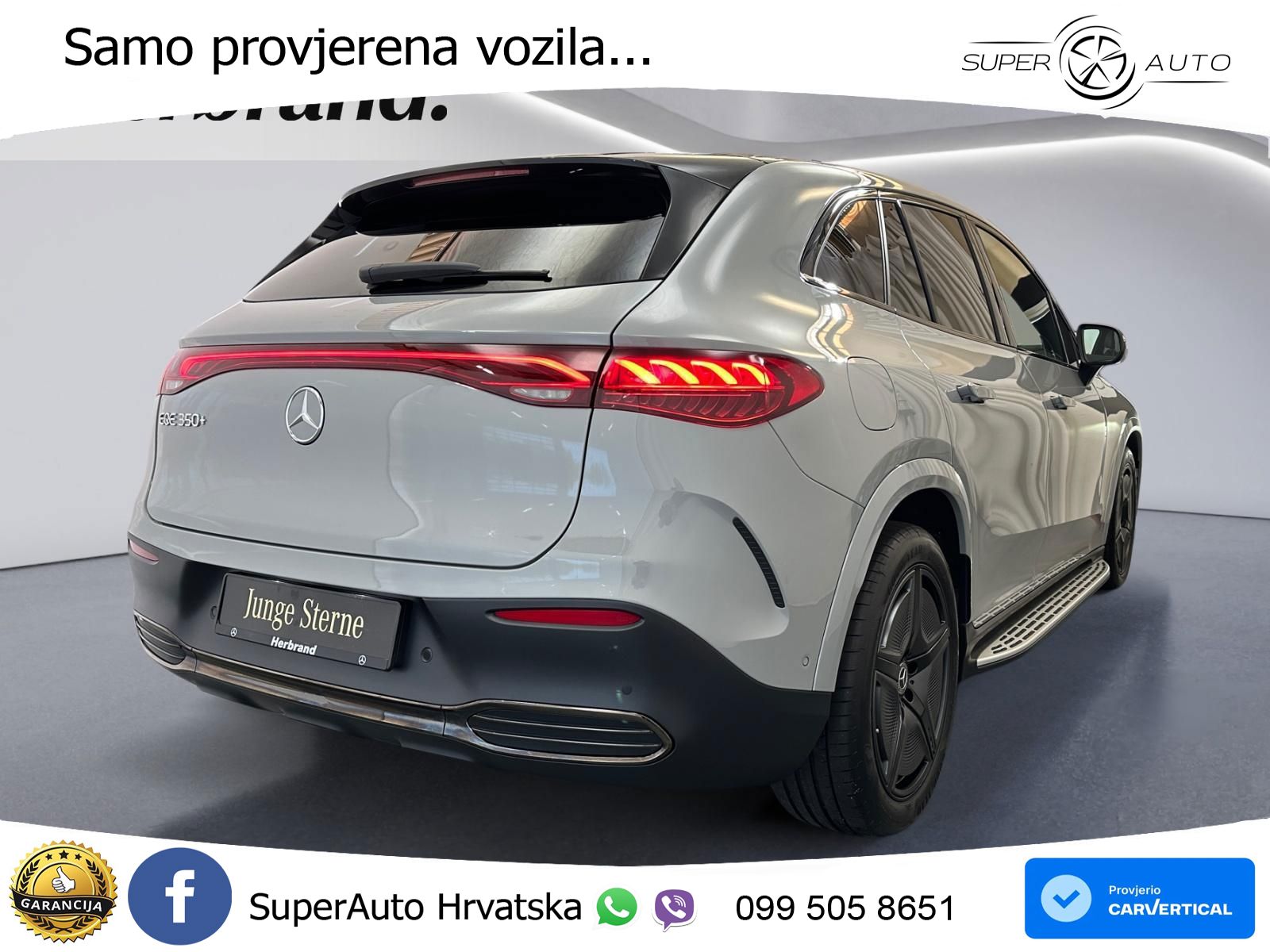 Mercedes EQE SUV 350+ 105 kWh (292 KS) AMG ZRAČNI+ACC+GR SJED+360
