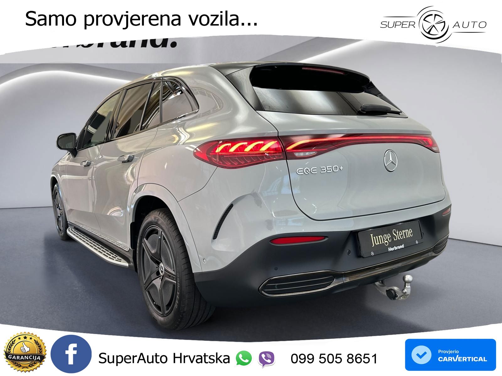 Mercedes EQE SUV 350+ 105 kWh (292 KS) AMG ZRAČNI+ACC+GR SJED+360