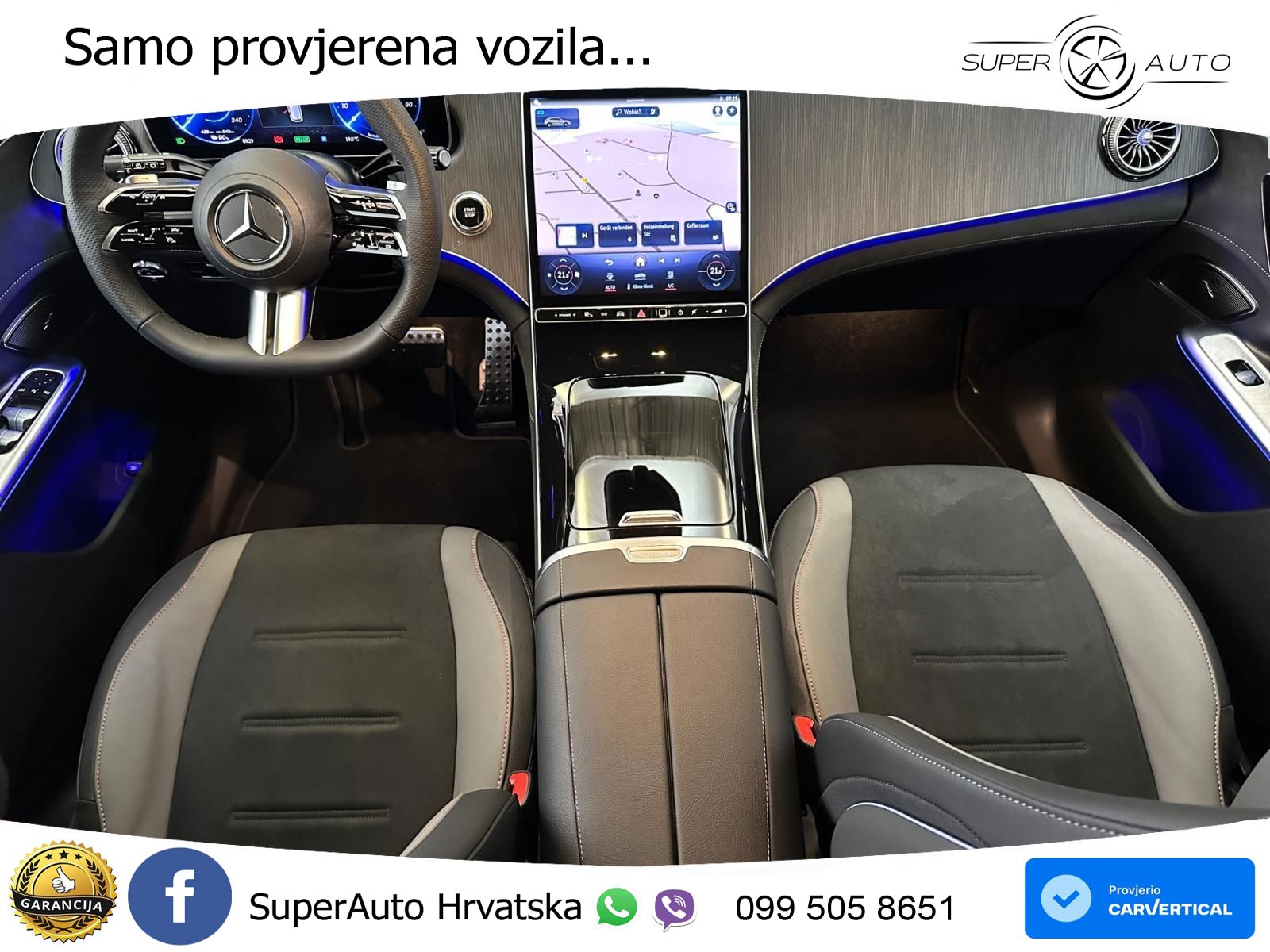 Mercedes EQE SUV 350+ 105 kWh (292 KS) AMG ZRAČNI+ACC+GR SJED+360