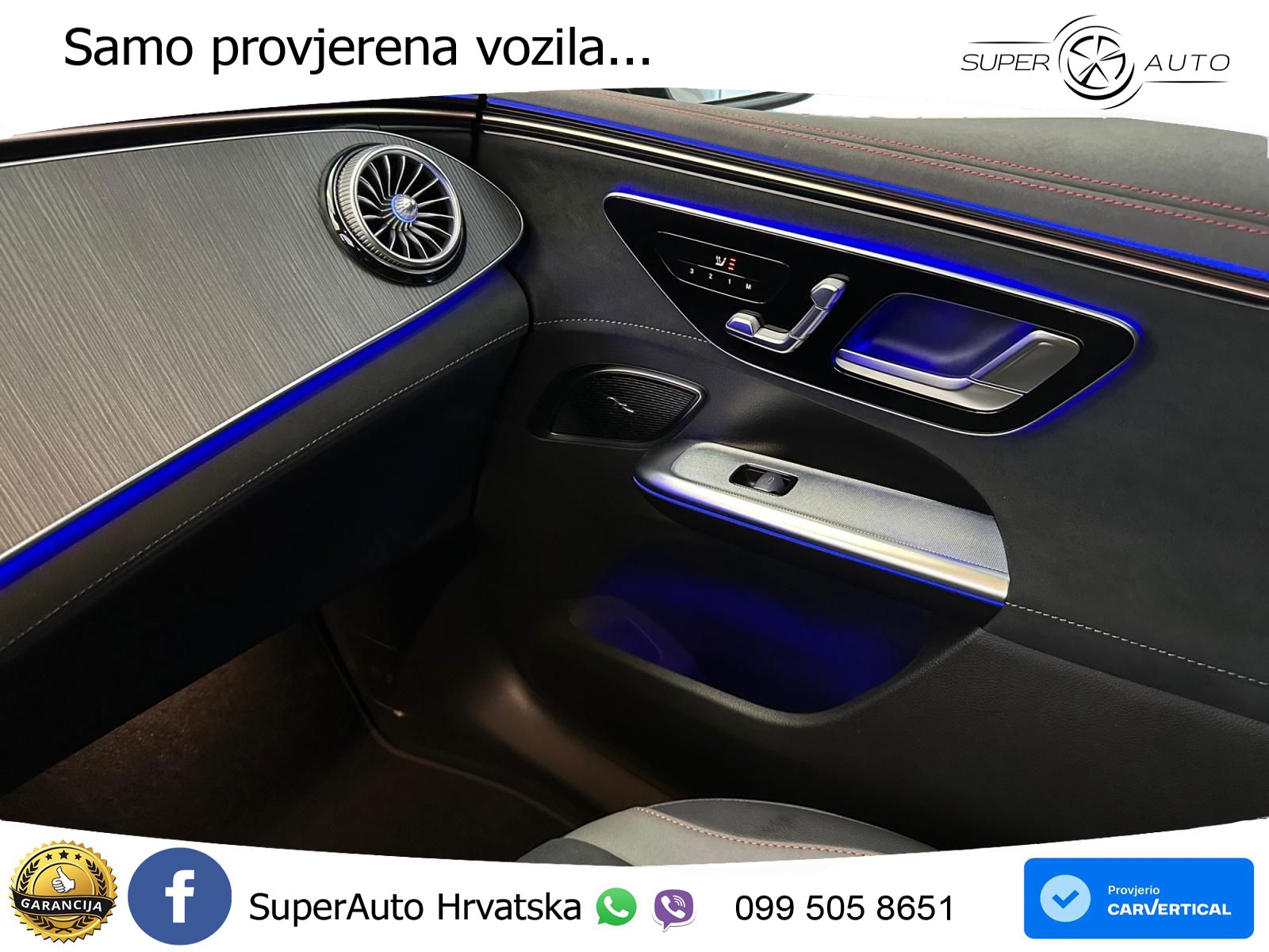 Mercedes EQE SUV 350+ 105 kWh (292 KS) AMG ZRAČNI+ACC+GR SJED+360