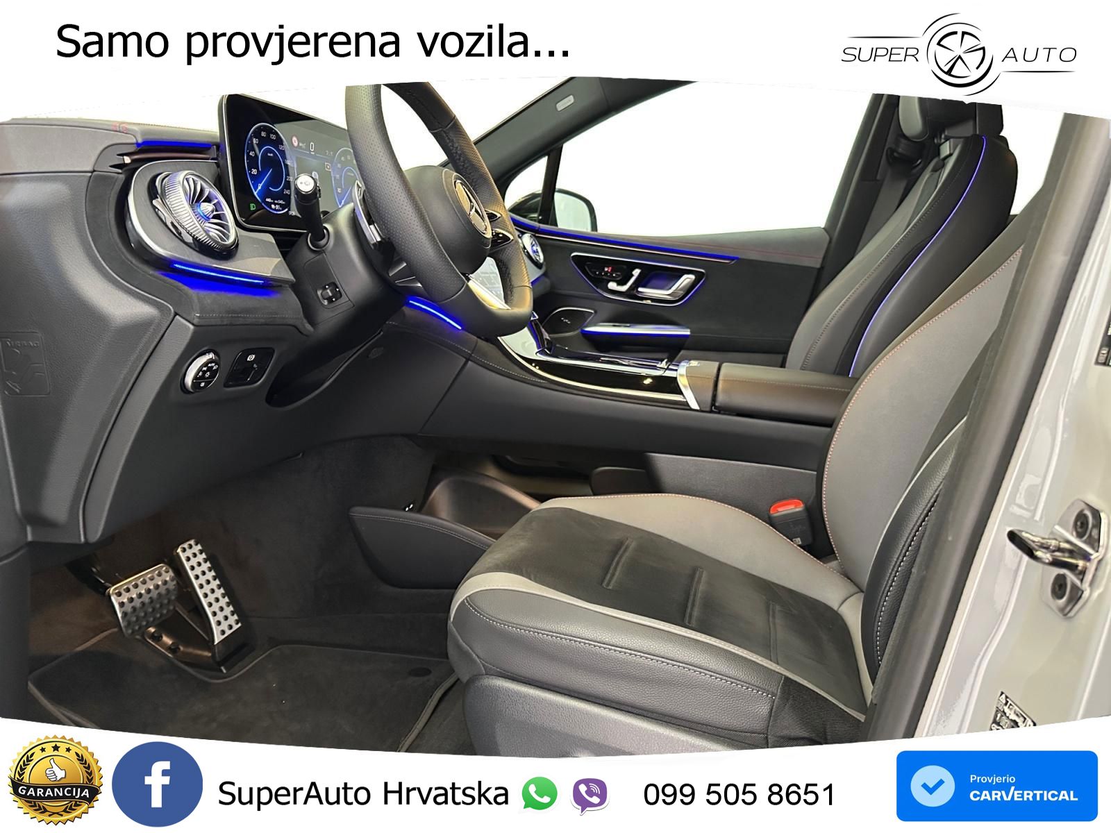 Mercedes EQE SUV 350+ 105 kWh (292 KS) AMG ZRAČNI+ACC+GR SJED+360
