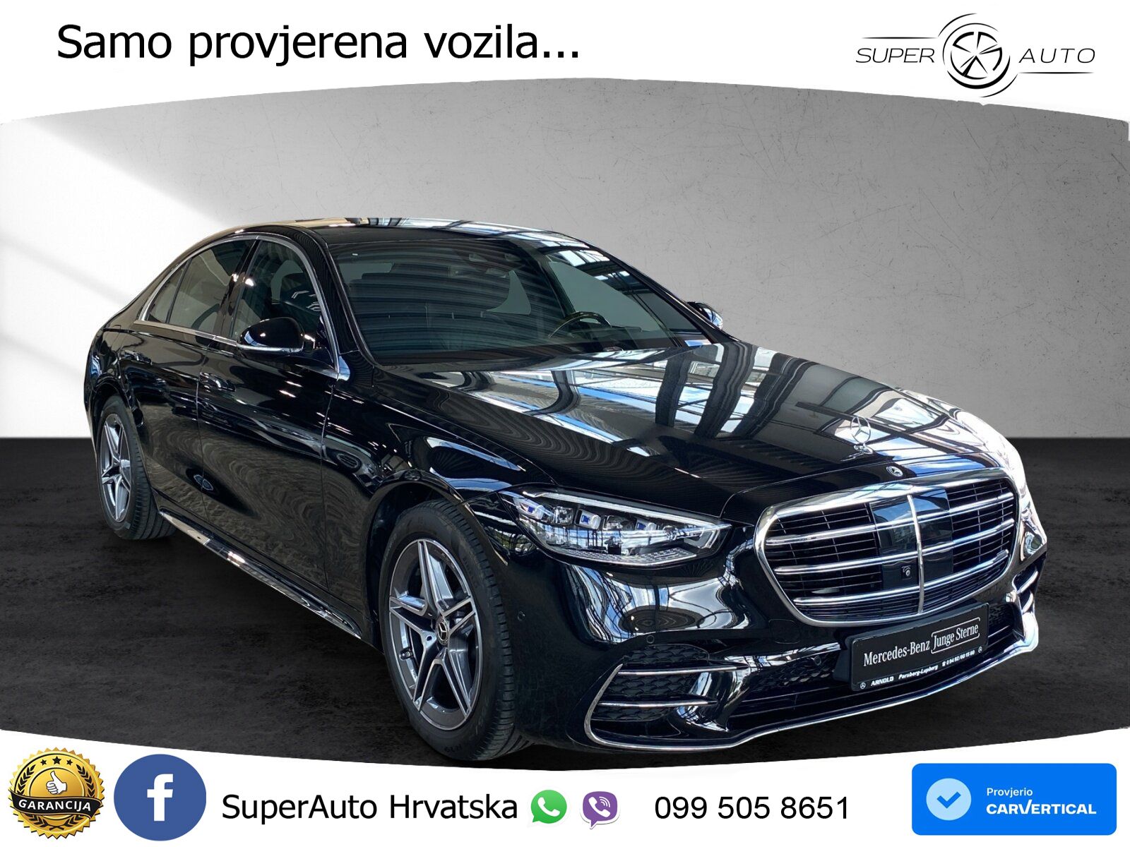 Mercedes S 450d (367 KS) EQ Boost 4MATIC 9G-TRONIC AMG ACC+HEAD+4xGR SJED+360+PANO