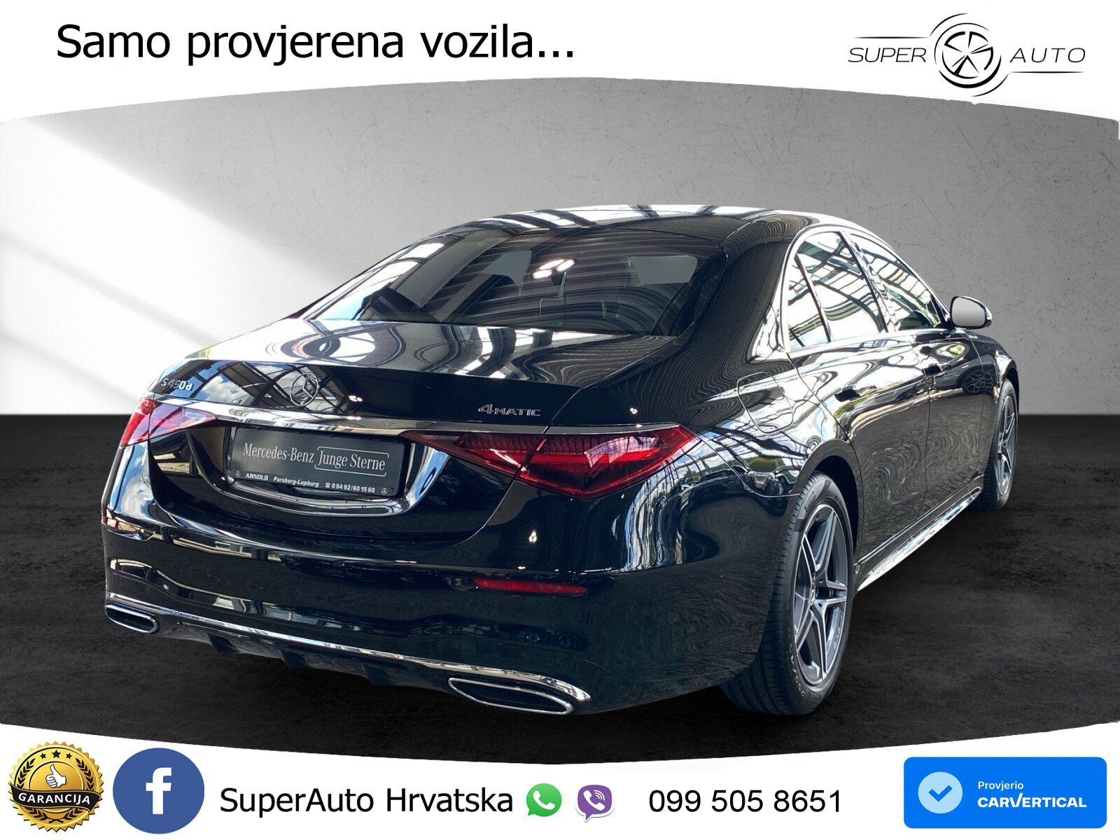 Mercedes S 450d (367 KS) EQ Boost 4MATIC 9G-TRONIC AMG ACC+HEAD+4xGR SJED+360+PANO