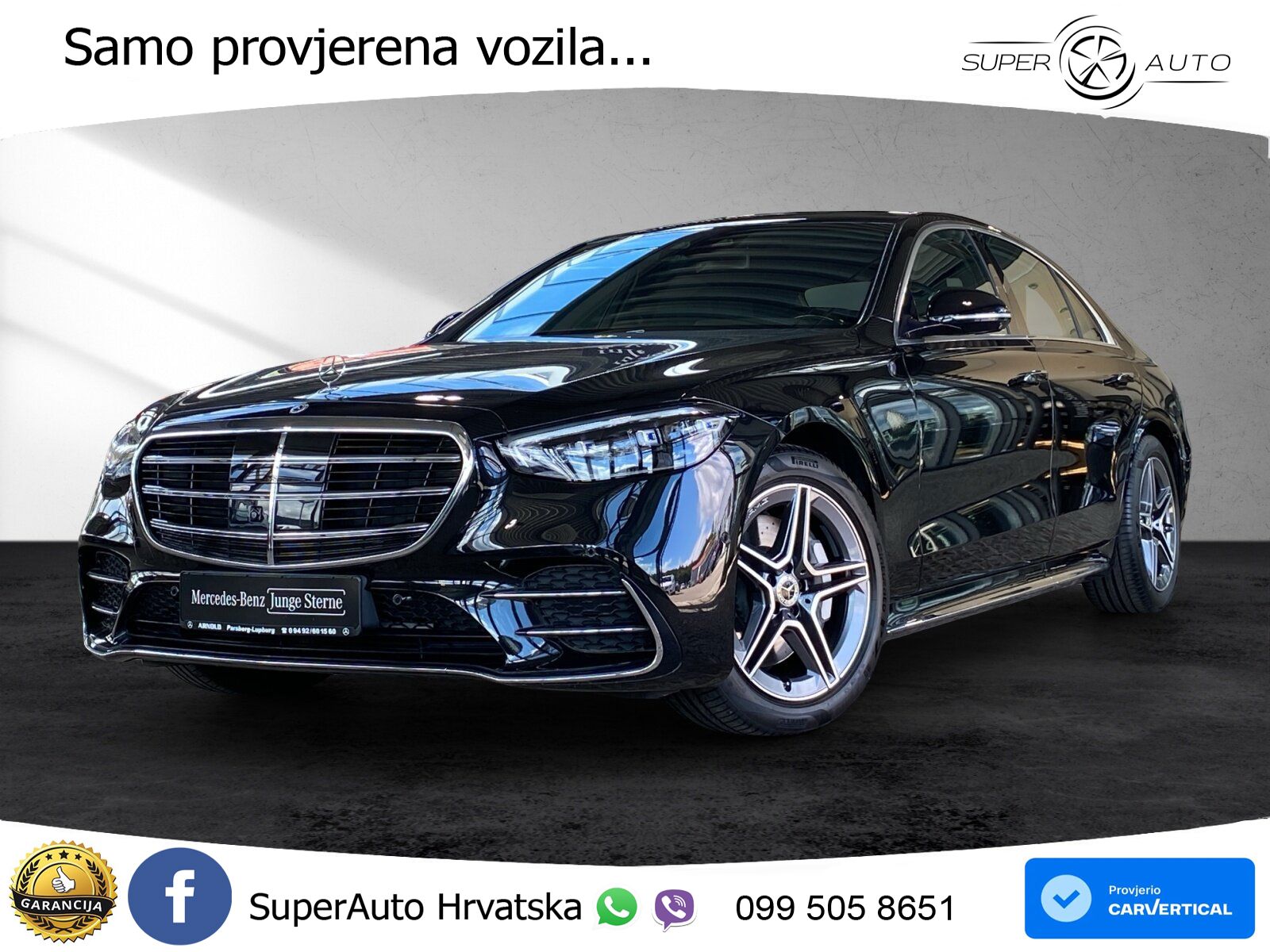 Mercedes S 450d (367 KS) EQ Boost 4MATIC 9G-TRONIC AMG ACC+HEAD+4xGR SJED+360+PANO