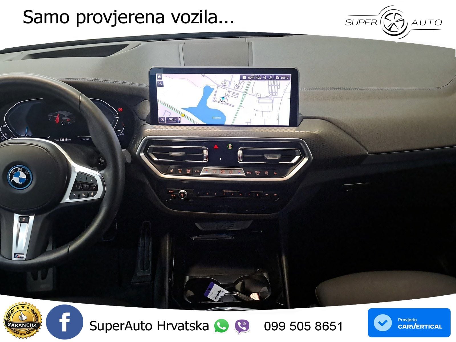 BMW iX3 80 kWh (286 KS) M Sport LED+GR SJED+ACC