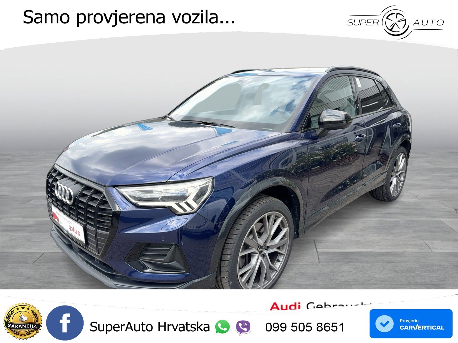 Audi Q3 45 TFSI (245 KS) quattro S tronic advanced LED+GR SJED+ACC