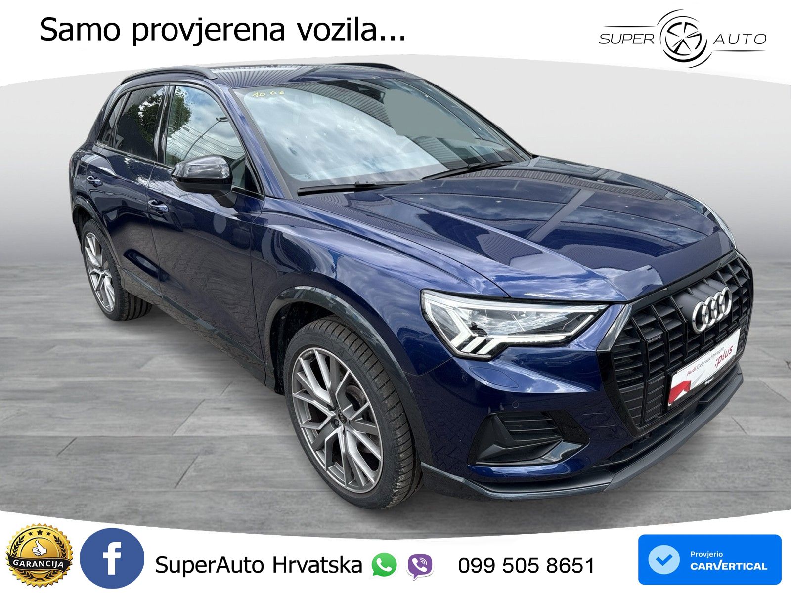 Audi Q3 45 TFSI (245 KS) quattro S tronic advanced LED+GR SJED+ACC