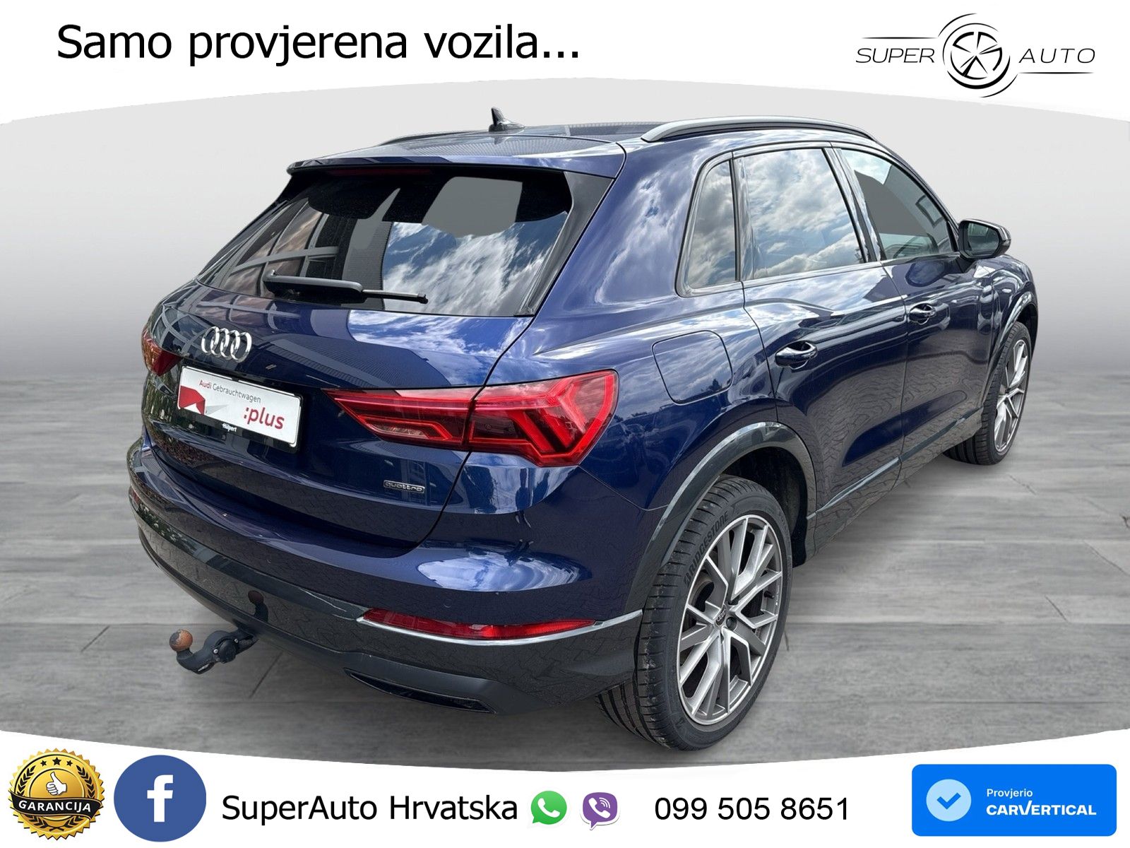 Audi Q3 45 TFSI (245 KS) quattro S tronic advanced LED+GR SJED+ACC