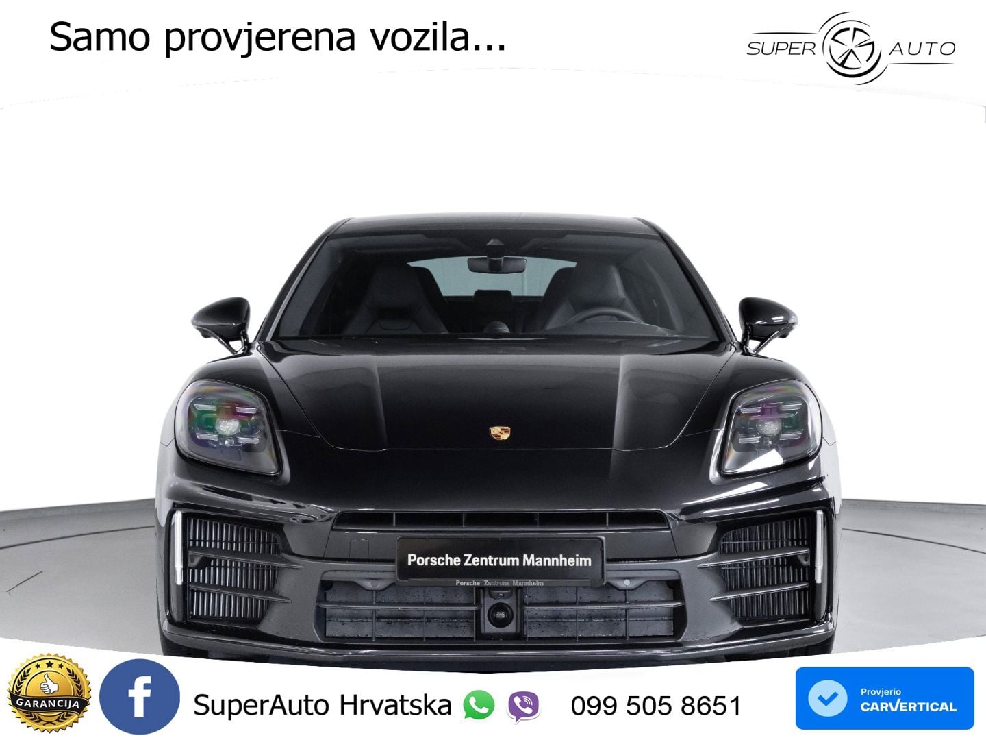 Porsche Panamera 2.9 V6 (353 KS) PDK ZRAČNI+ACC+GR SJED+KAM+PANO