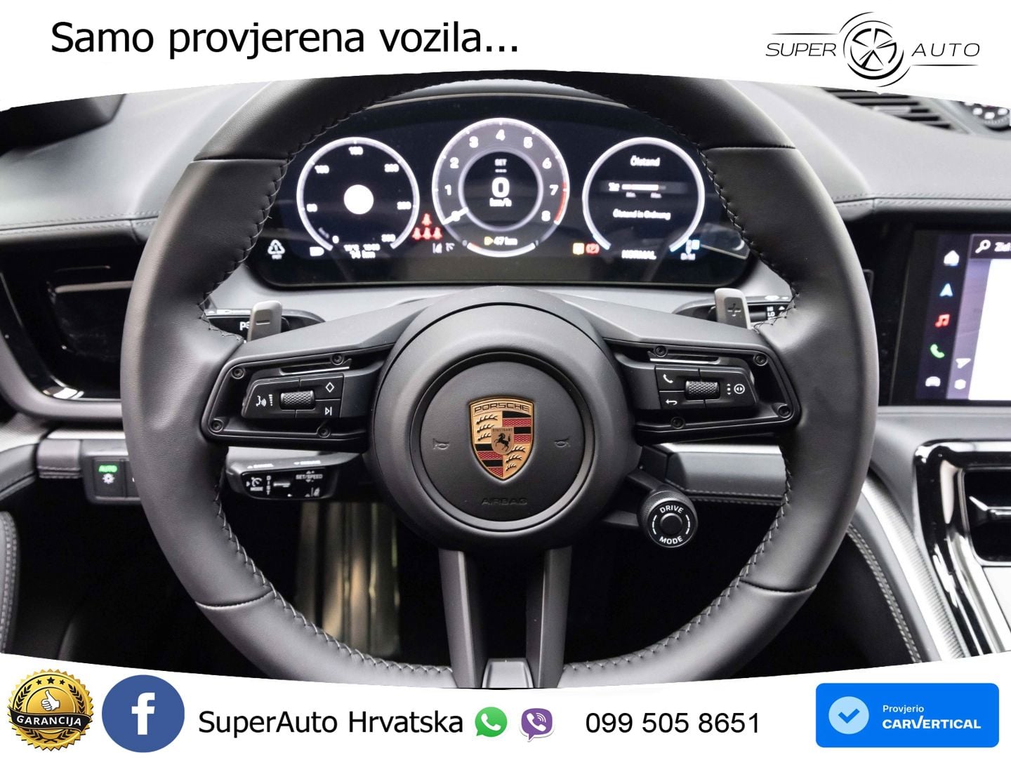 Porsche Panamera 2.9 V6 (353 KS) PDK ZRAČNI+ACC+GR SJED+KAM+PANO