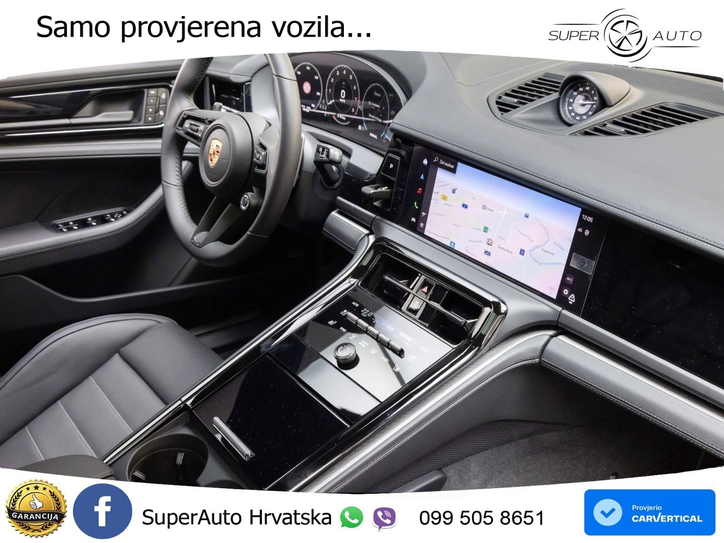 Porsche Panamera 2.9 V6 (353 KS) PDK ZRAČNI+ACC+GR SJED+KAM+PANO