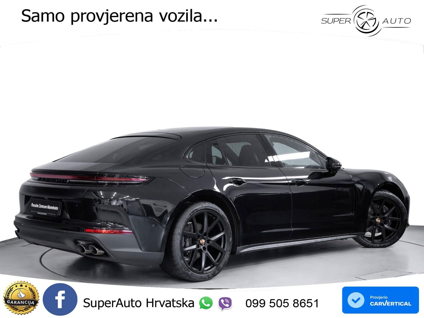 Porsche Panamera 2.9 V6 (353 KS) PDK ZRAČNI+ACC+GR SJED+KAM+PANO