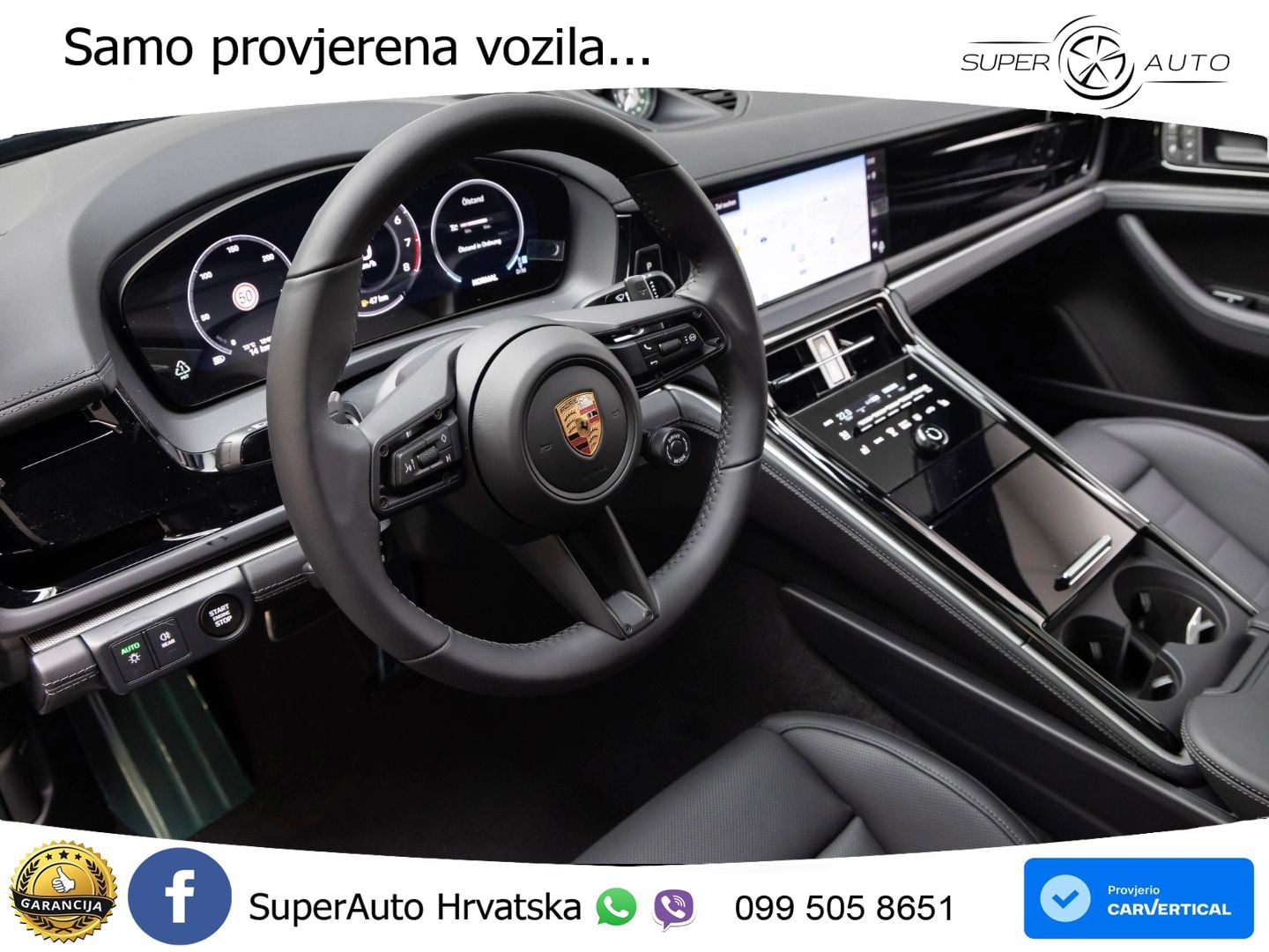 Porsche Panamera 2.9 V6 (353 KS) PDK ZRAČNI+ACC+GR SJED+KAM+PANO