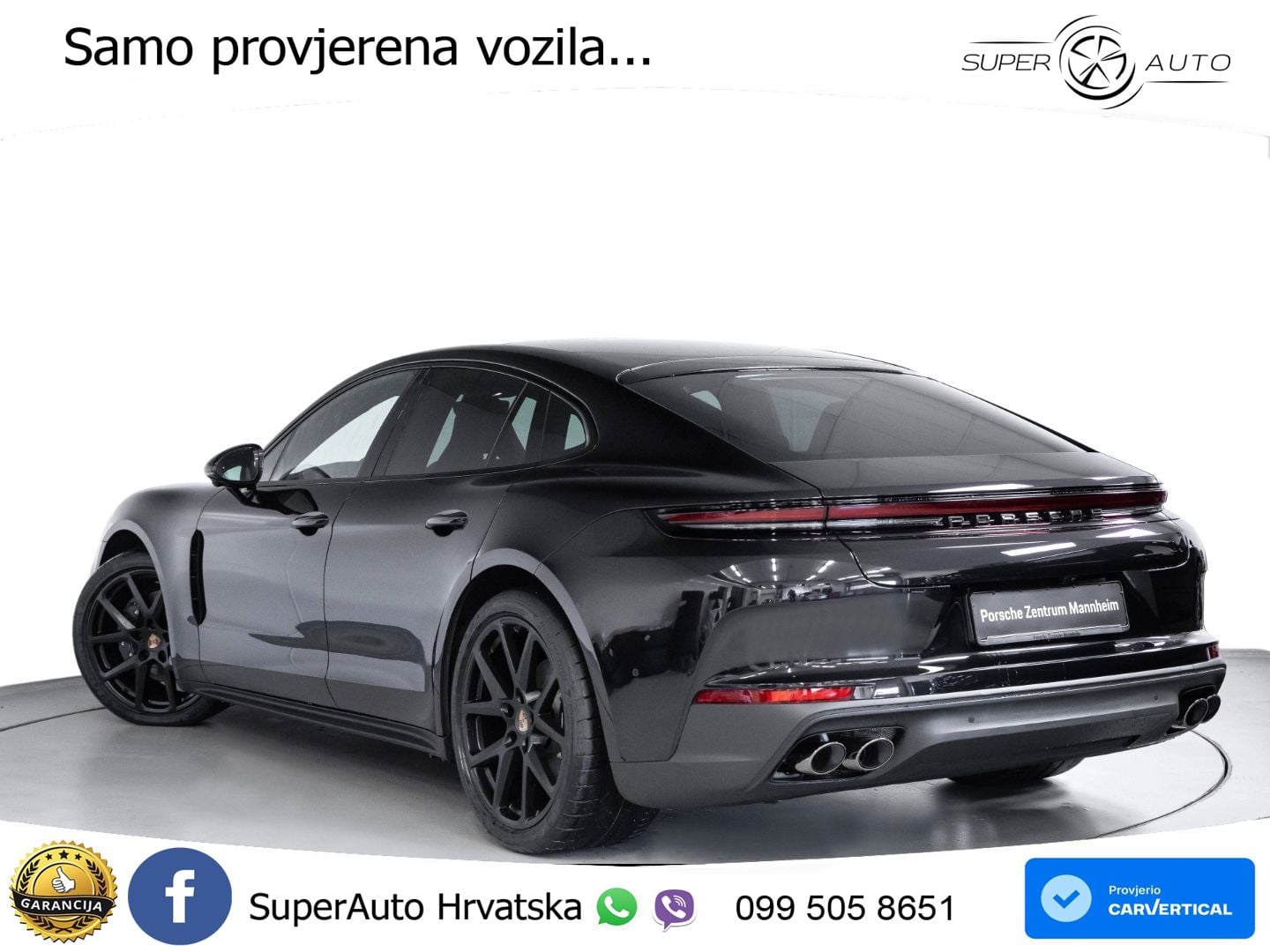 Porsche Panamera 2.9 V6 (353 KS) PDK ZRAČNI+ACC+GR SJED+KAM+PANO