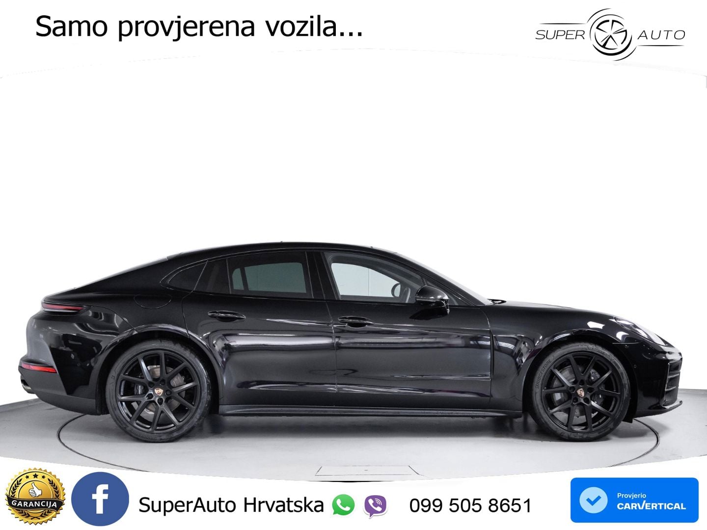 Porsche Panamera 2.9 V6 (353 KS) PDK ZRAČNI+ACC+GR SJED+KAM+PANO