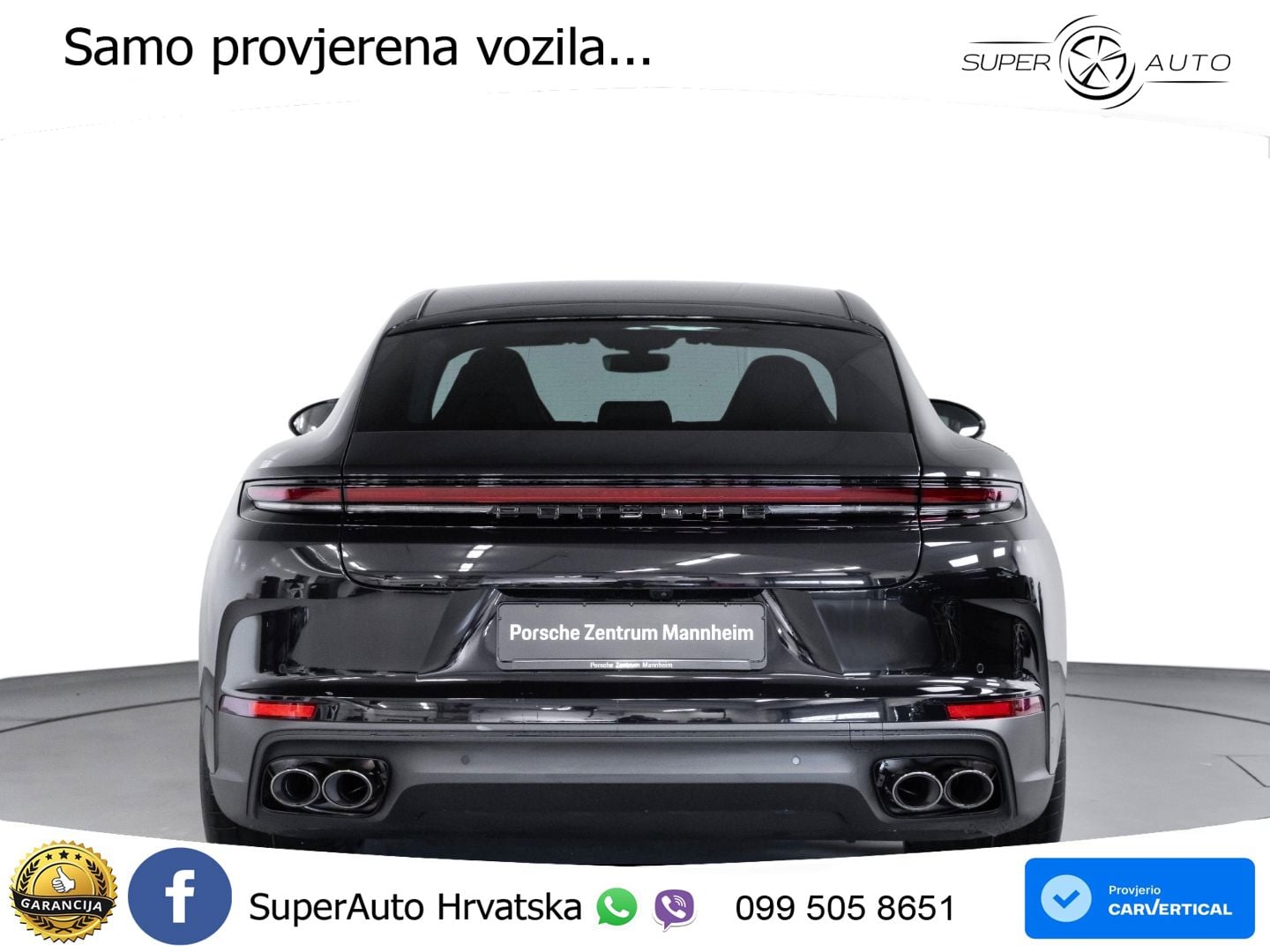Porsche Panamera 2.9 V6 (353 KS) PDK ZRAČNI+ACC+GR SJED+KAM+PANO
