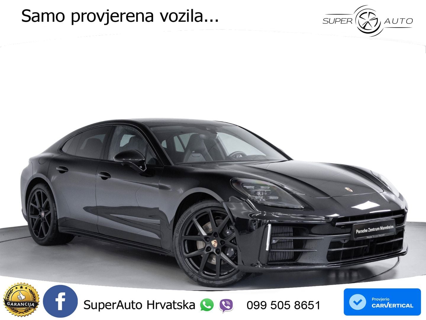 Porsche Panamera 2.9 V6 (353 KS) PDK ZRAČNI+ACC+GR SJED+KAM+PANO