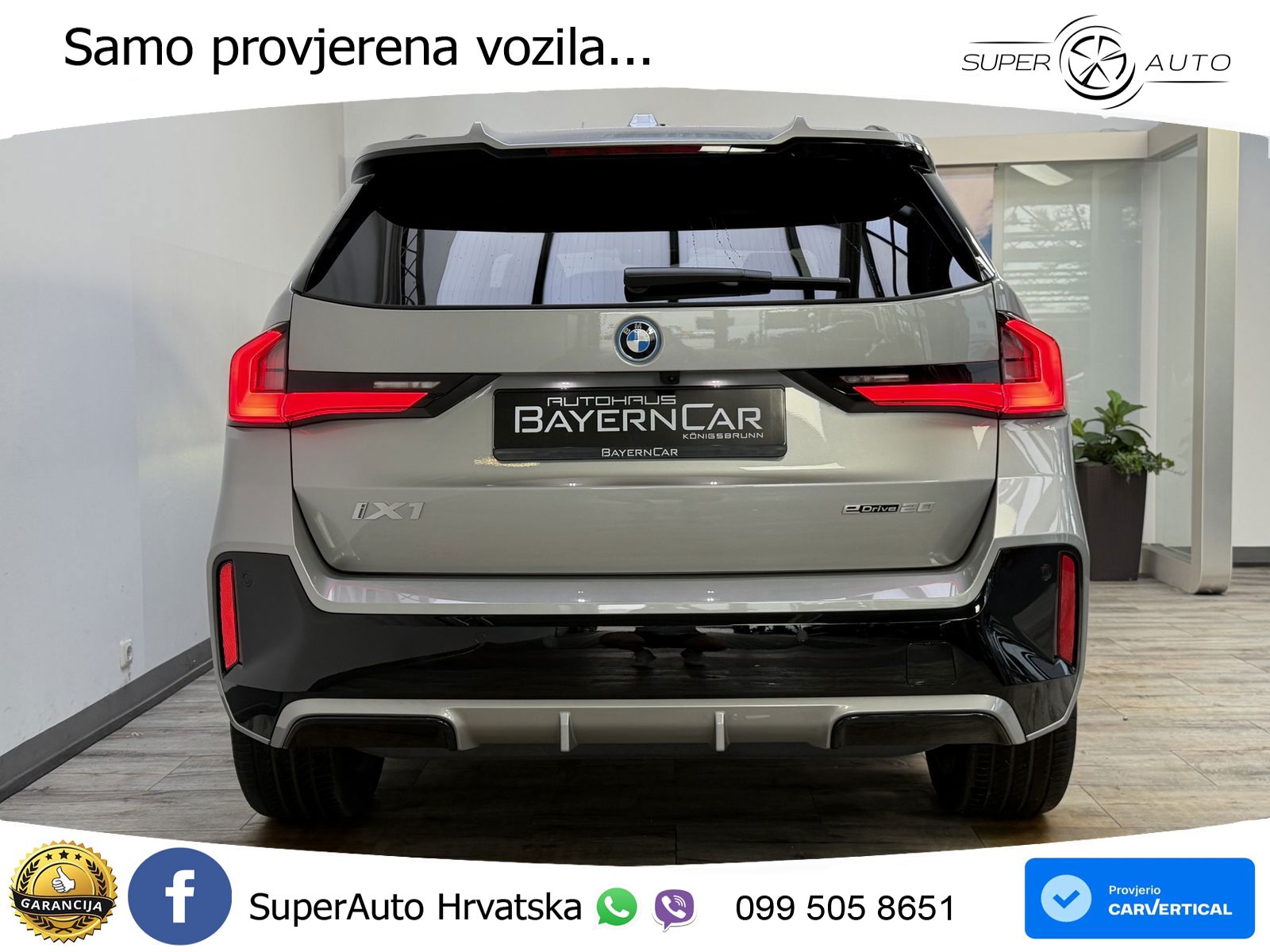 BMW iX1 66.5 kWh (204 KS) eDrive20