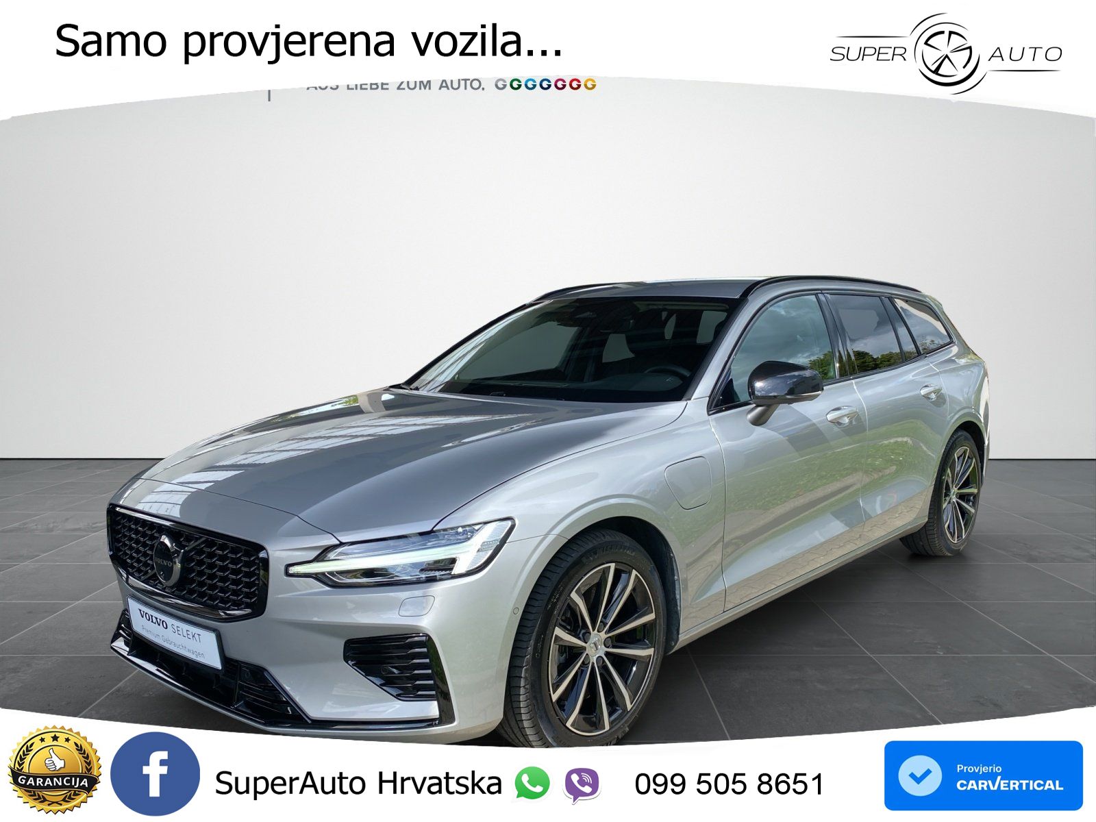Volvo V60 2.0 T8 AWD Geartronic LED+GR SJED+ACC