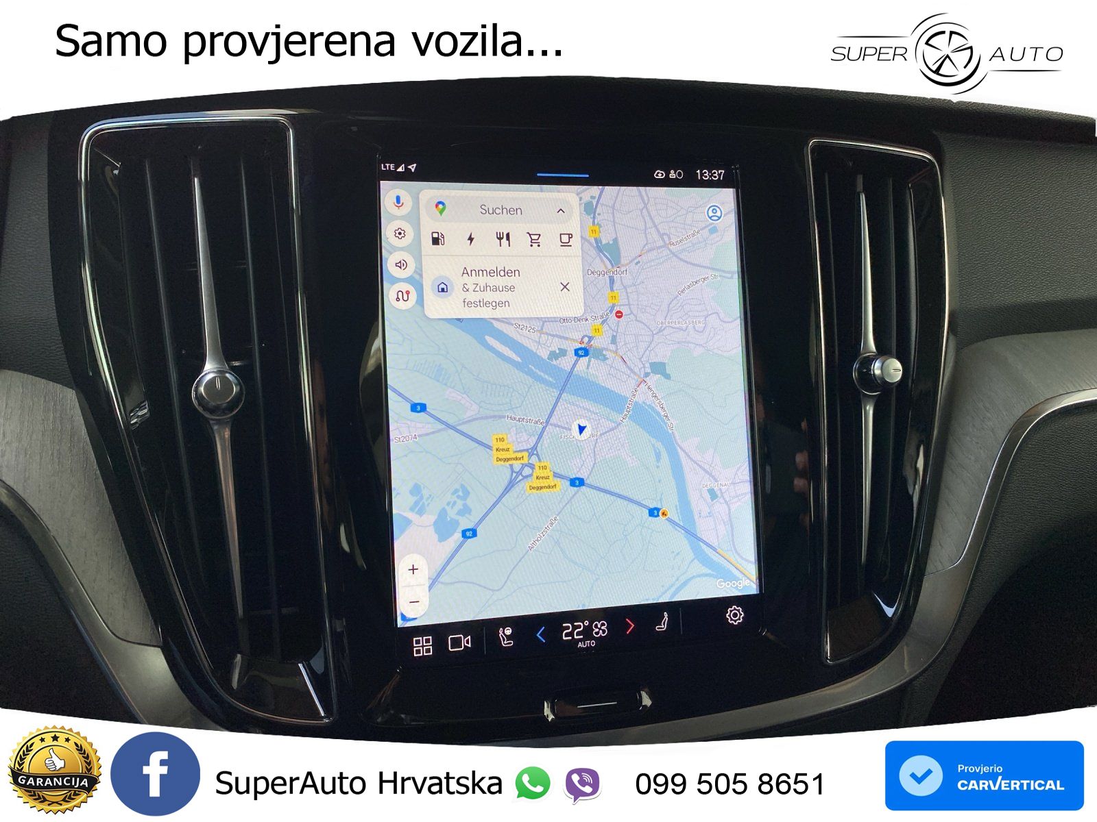 Volvo V60 2.0 T8 AWD Geartronic LED+GR SJED+ACC