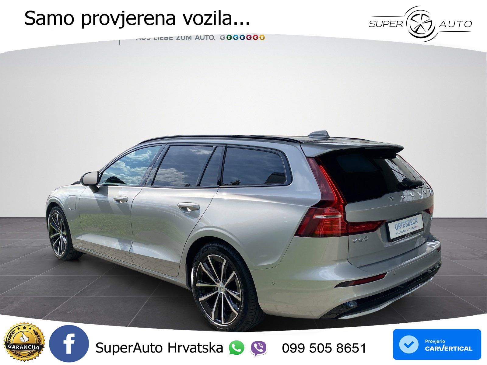 Volvo V60 2.0 T8 AWD Geartronic LED+GR SJED+ACC