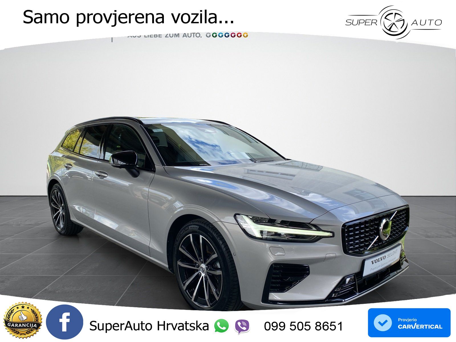 Volvo V60 2.0 T8 AWD Geartronic LED+GR SJED+ACC