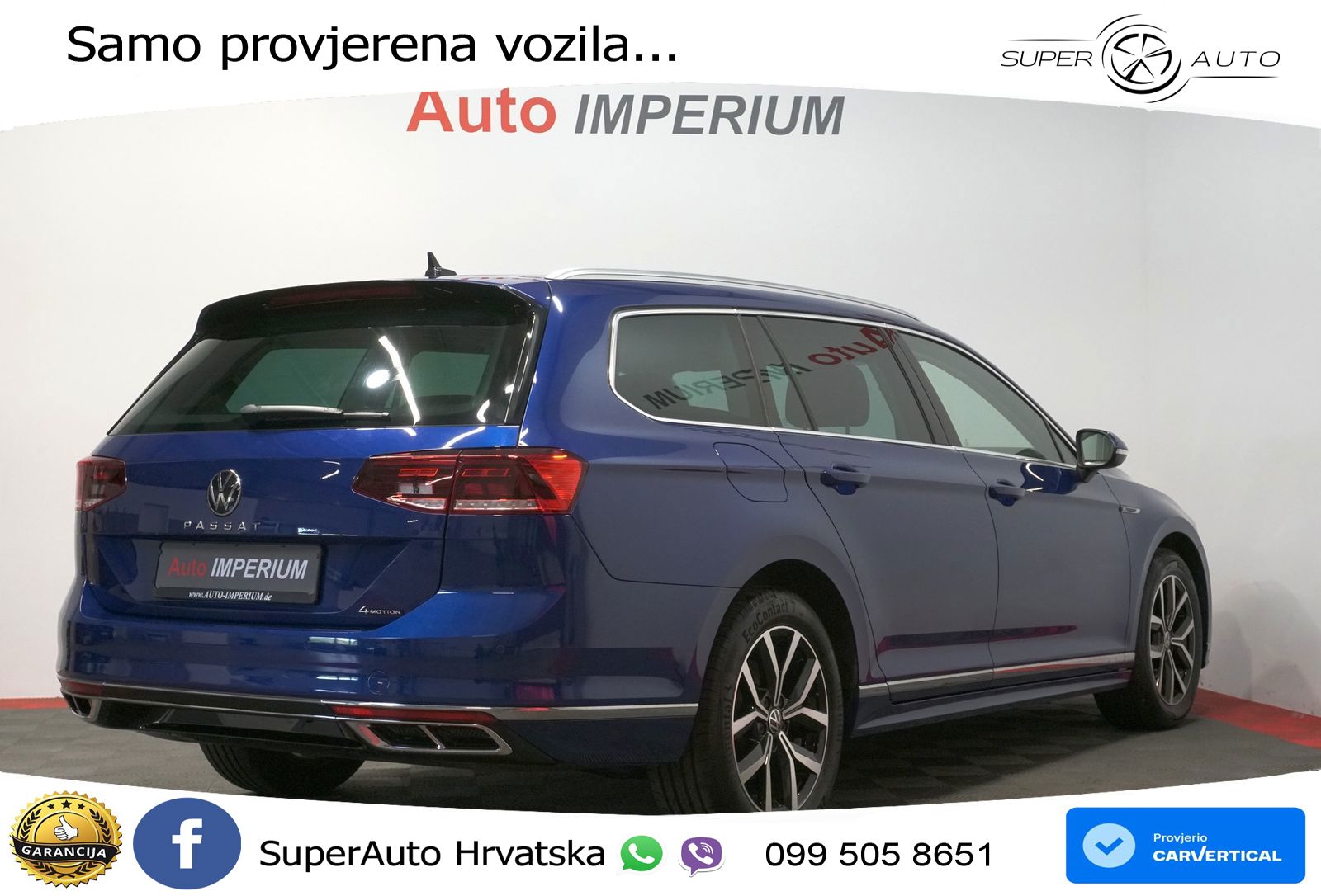 Volkswagen Passat Variant 2.0 TDI (200 KS) 4MOTION DSG R-Line LED+GR SJED+ACC
