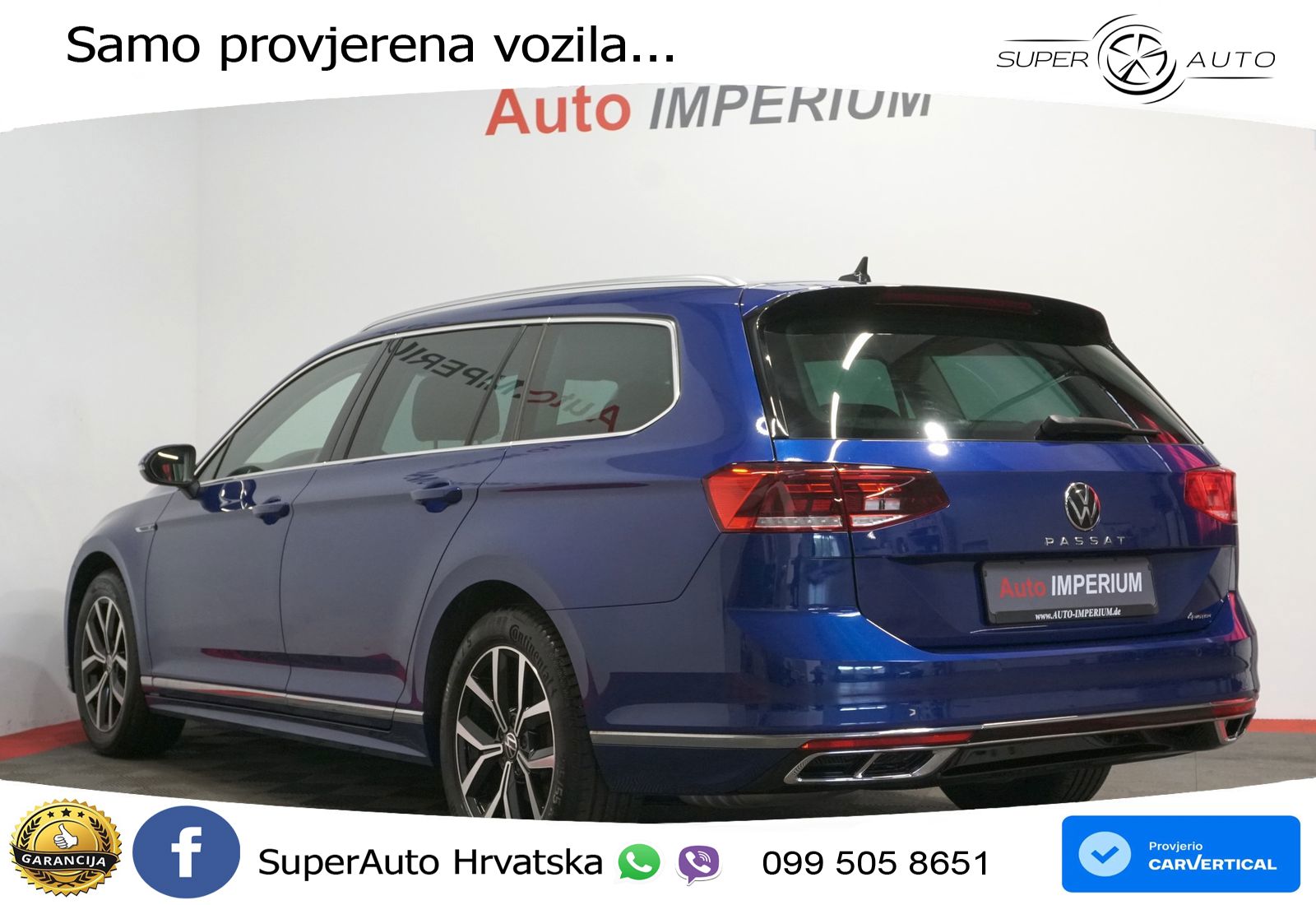 Volkswagen Passat Variant 2.0 TDI (200 KS) 4MOTION DSG R-Line LED+GR SJED+ACC