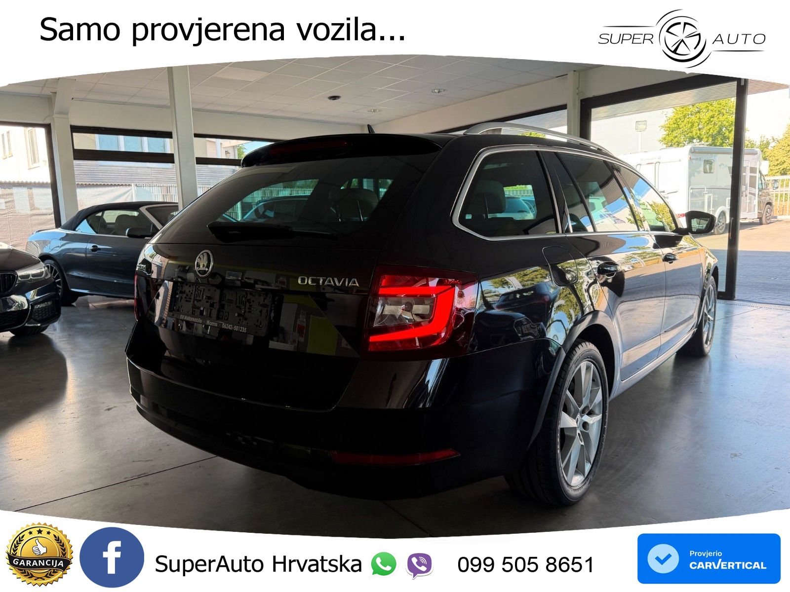 Škoda Octavia Combi 2.0 TDI (150 KS) DSG LED+GR SJED+ACC