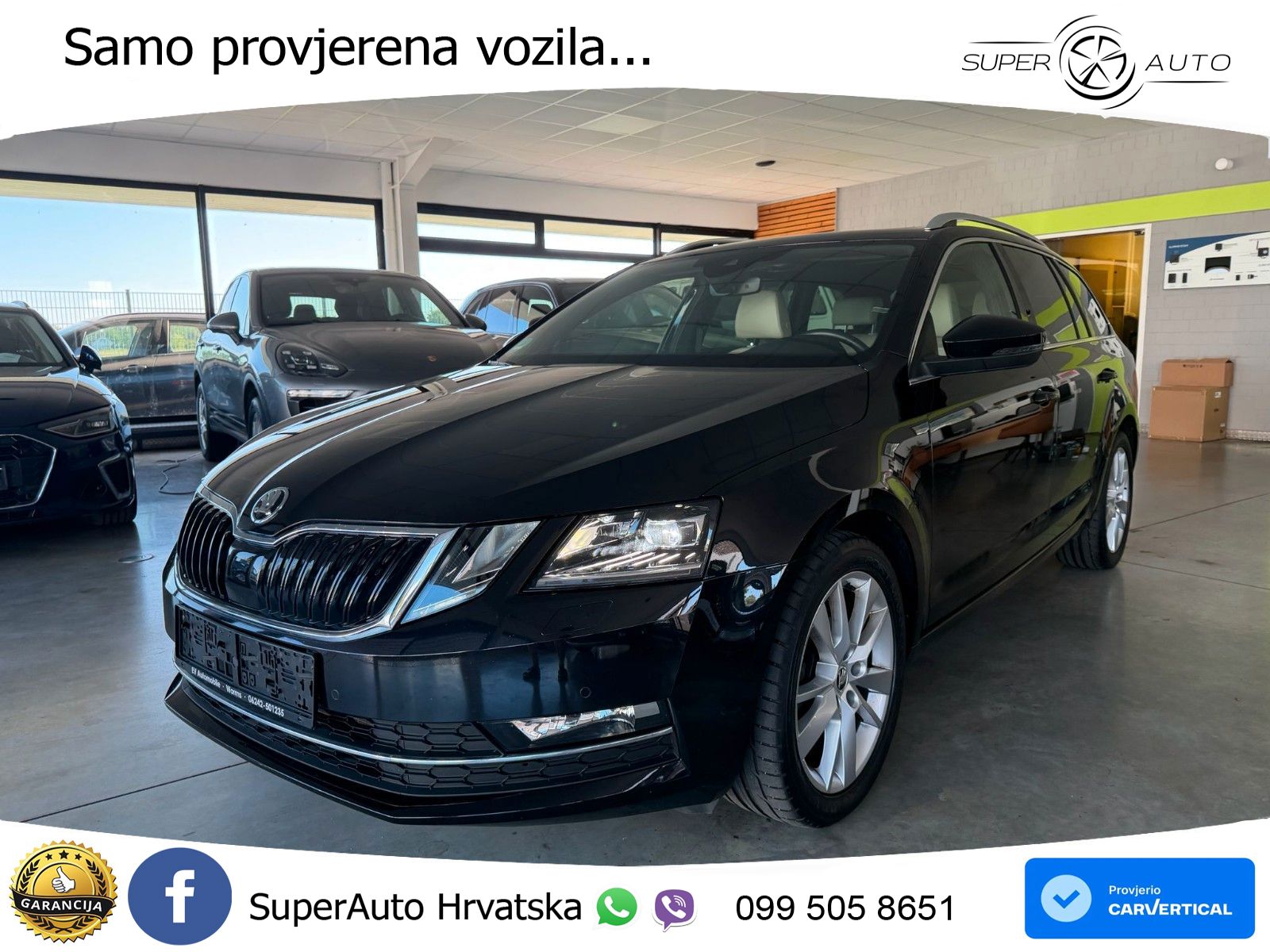 Škoda Octavia Combi 2.0 TDI (150 KS) DSG LED+GR SJED+ACC