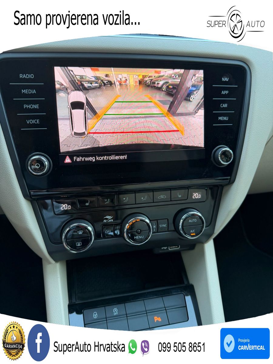 Škoda Octavia Combi 2.0 TDI (150 KS) DSG LED+GR SJED+ACC