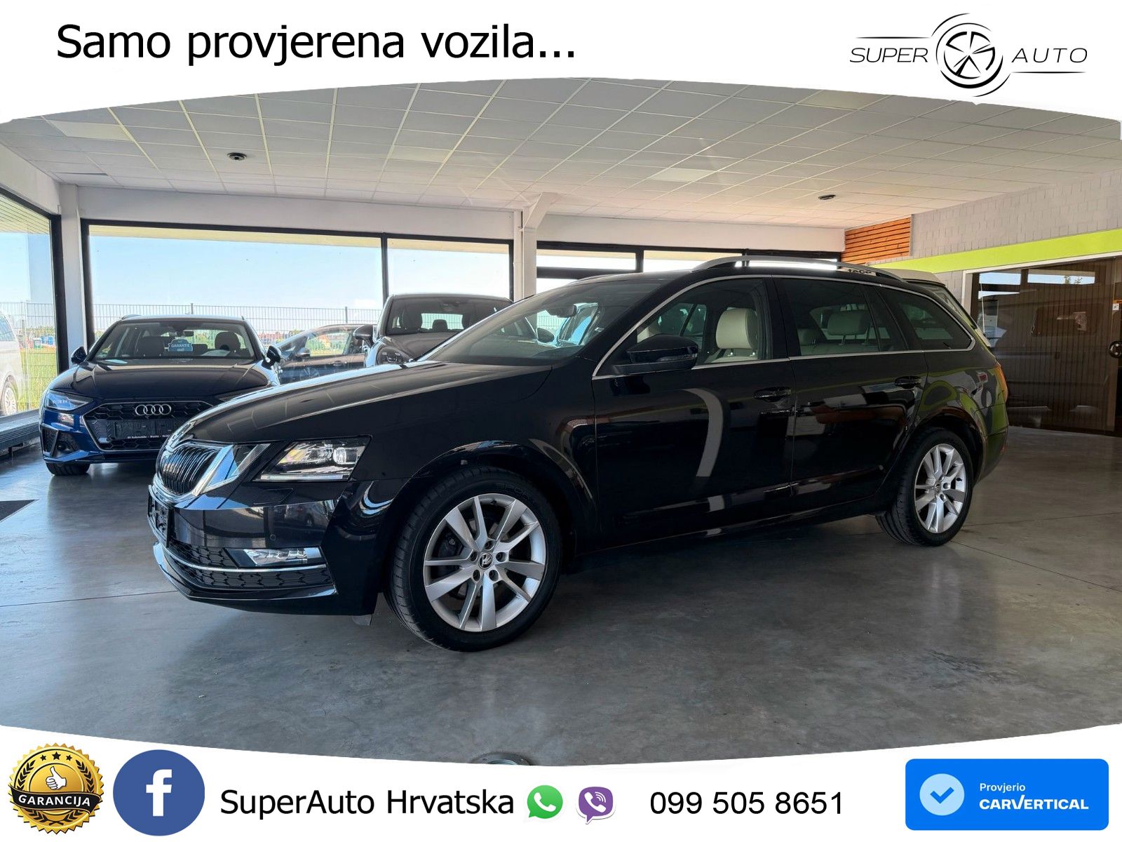 Škoda Octavia Combi 2.0 TDI (150 KS) DSG LED+GR SJED+ACC