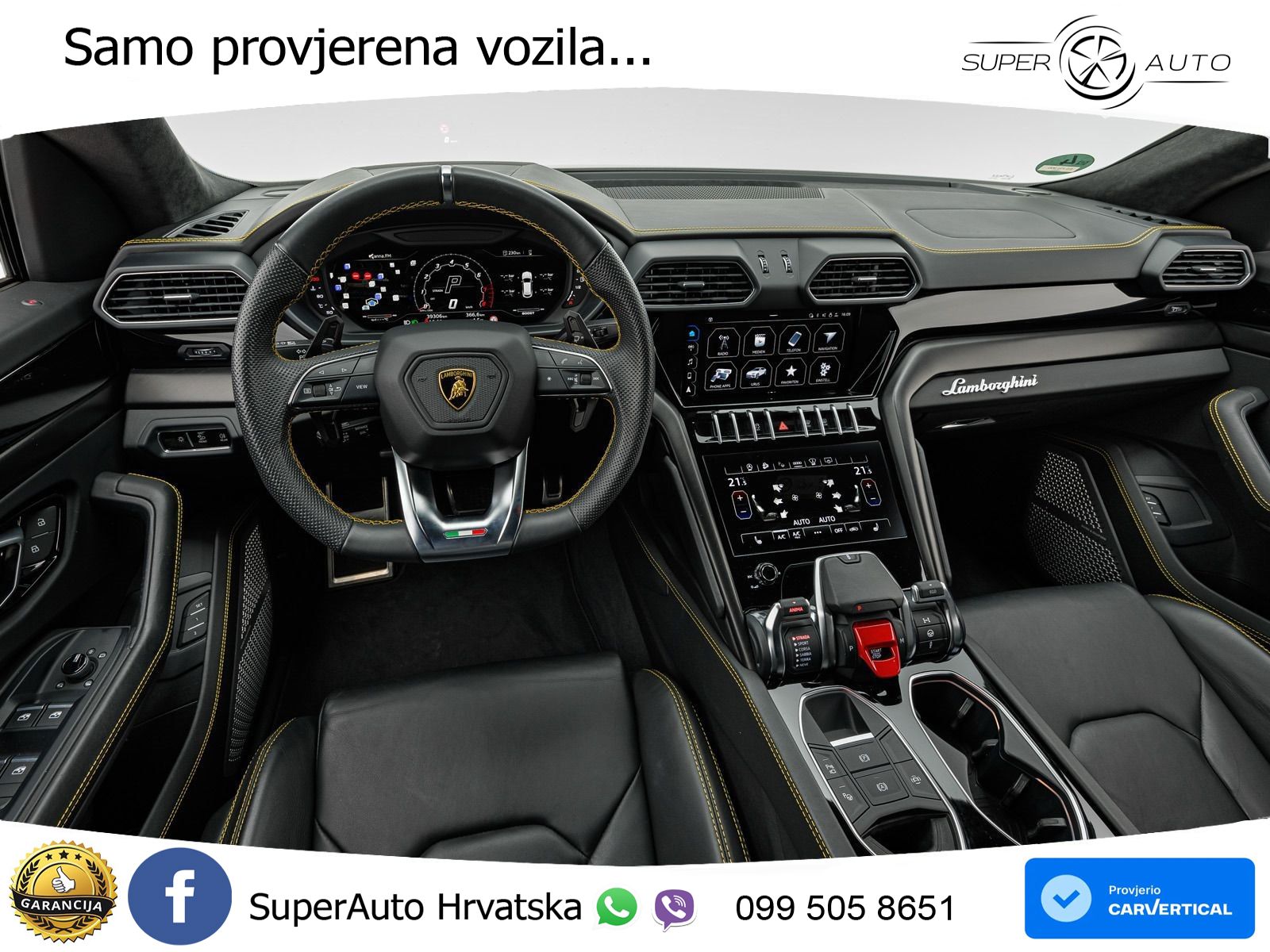 Lamborghini Urus 4.0 V8 (650 KS) 4WD Automatic LED+GR SJED+ACC