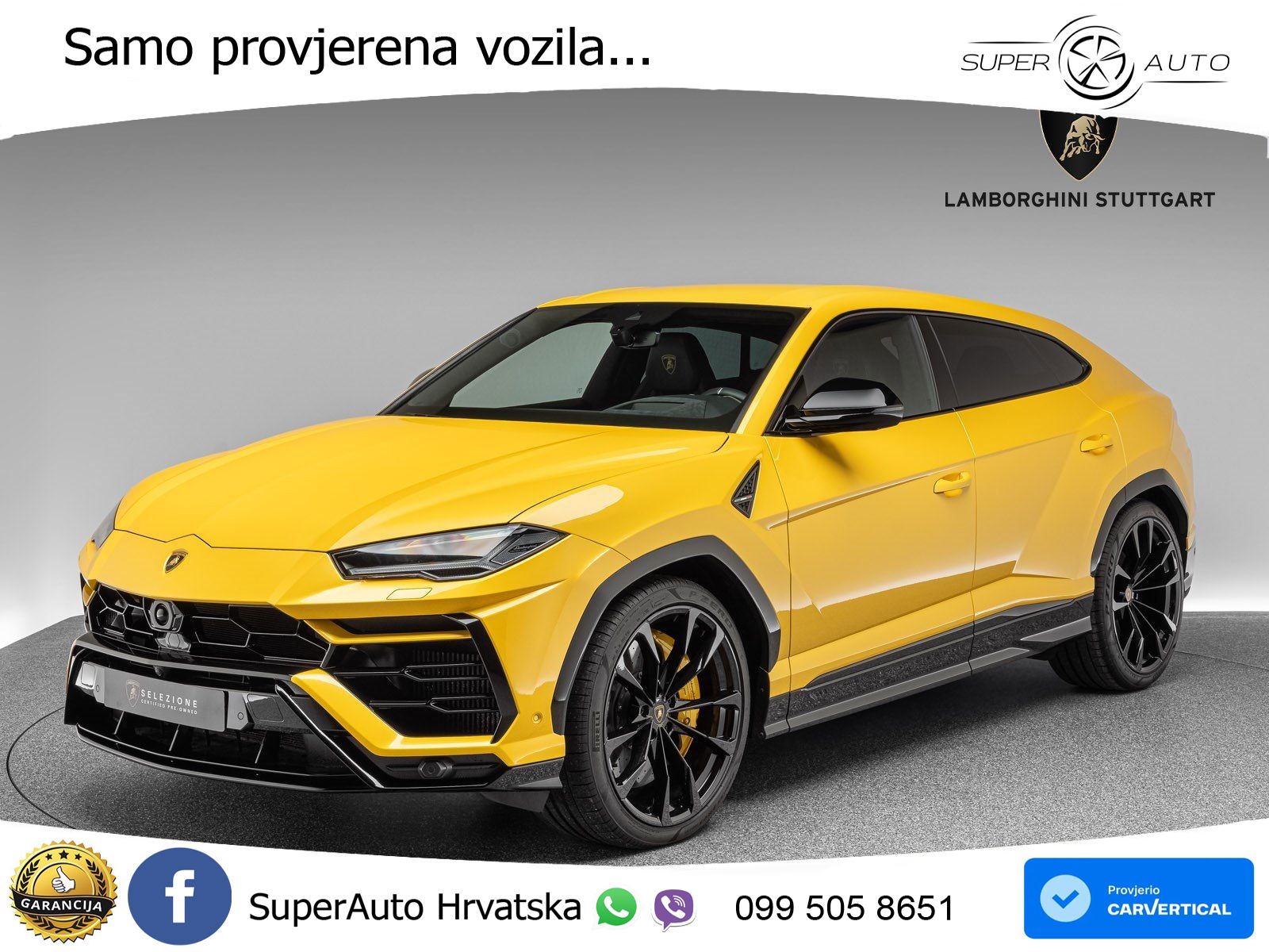 Lamborghini Urus 4.0 V8 (650 KS) 4WD Automatic LED+GR SJED+ACC