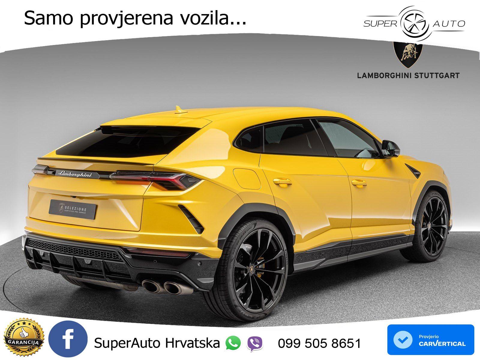 Lamborghini Urus 4.0 V8 (650 KS) 4WD Automatic LED+GR SJED+ACC