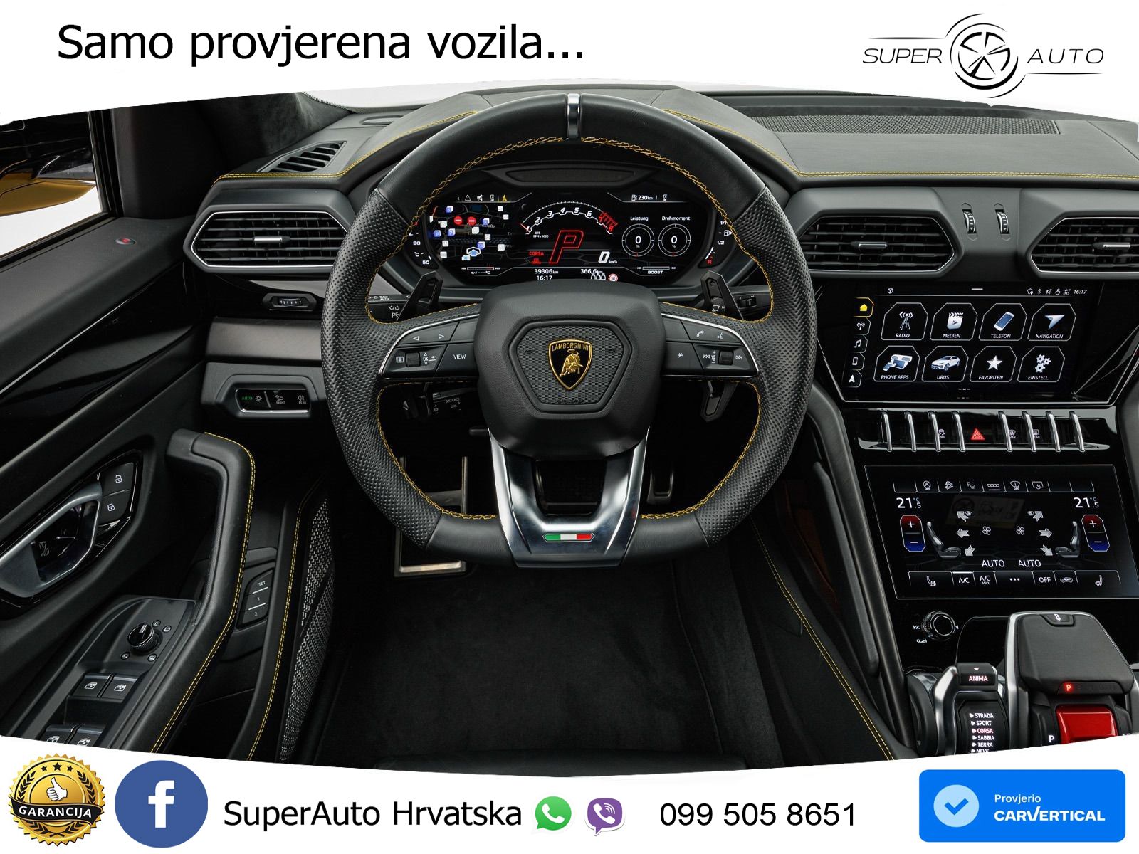Lamborghini Urus 4.0 V8 (650 KS) 4WD Automatic LED+GR SJED+ACC