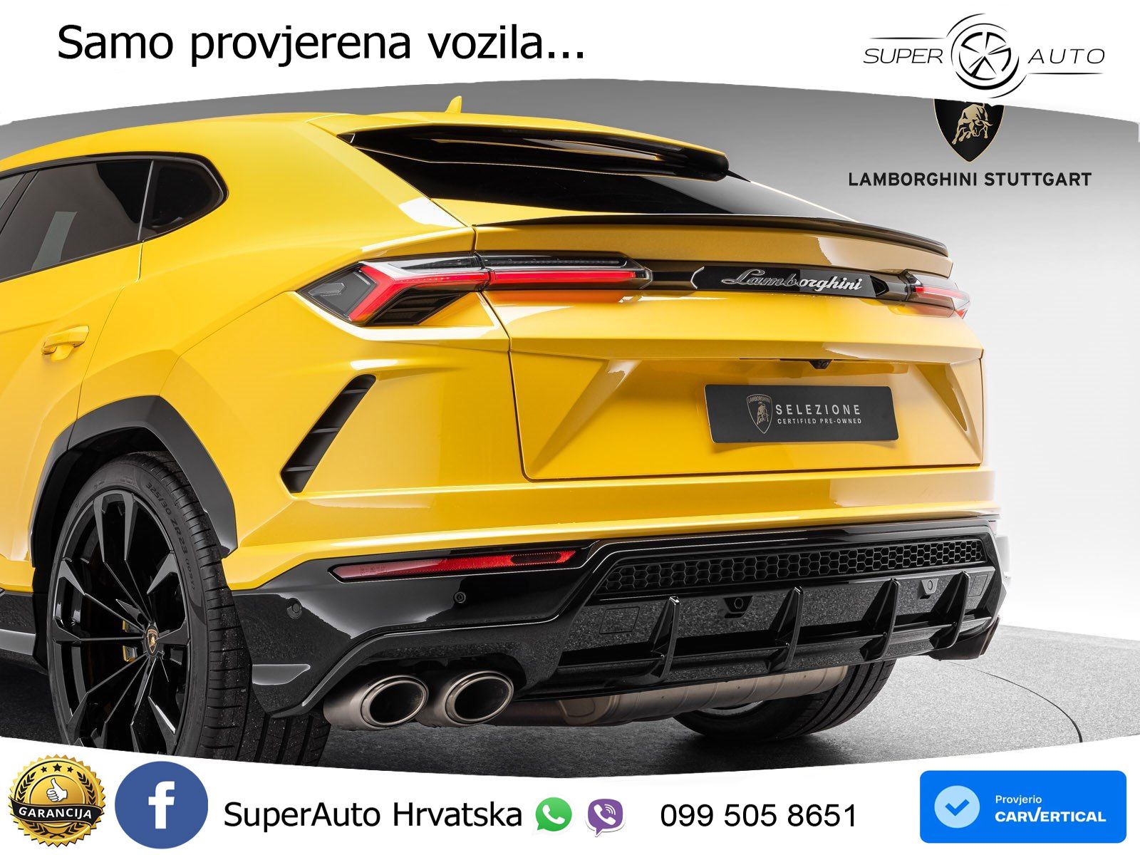 Lamborghini Urus 4.0 V8 (650 KS) 4WD Automatic LED+GR SJED+ACC